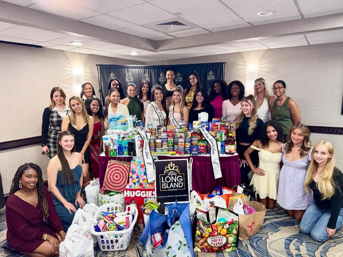 Today we officially welcomed the Miss Long Island Class of 2026 into our pageant family! 💕

We&rsquo;re so proud of this incredible group of women who came together even before pageant day to make a difference in the community, collecting over 1,000