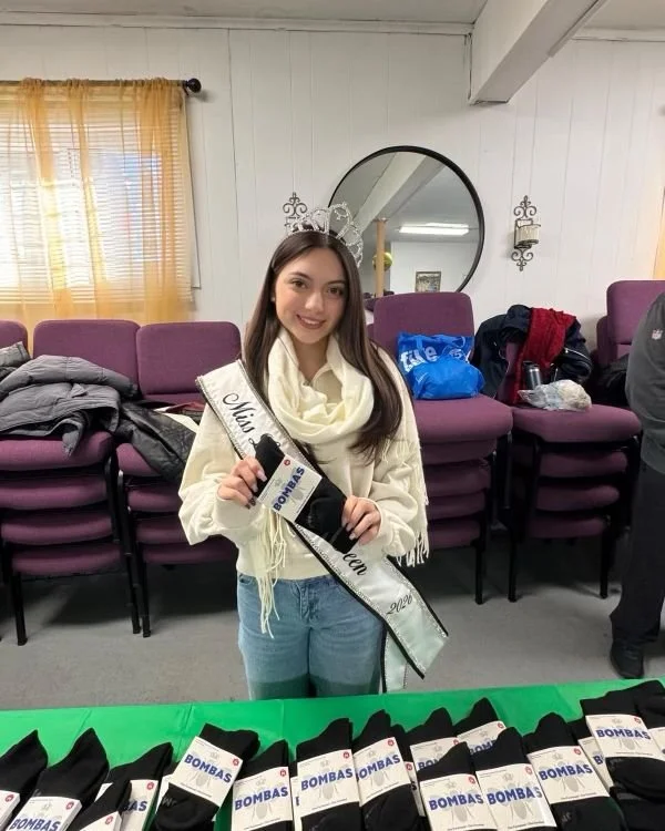 On Monday, Miss Long Island Teen 2026, Shyla Silva participated in a Day of Service with the Brentwood School District, My Brothers Keeper and the New Jerusalem Baptist Church in recognition of Dr. Martin Luther King Jr. Day collecting personal care 