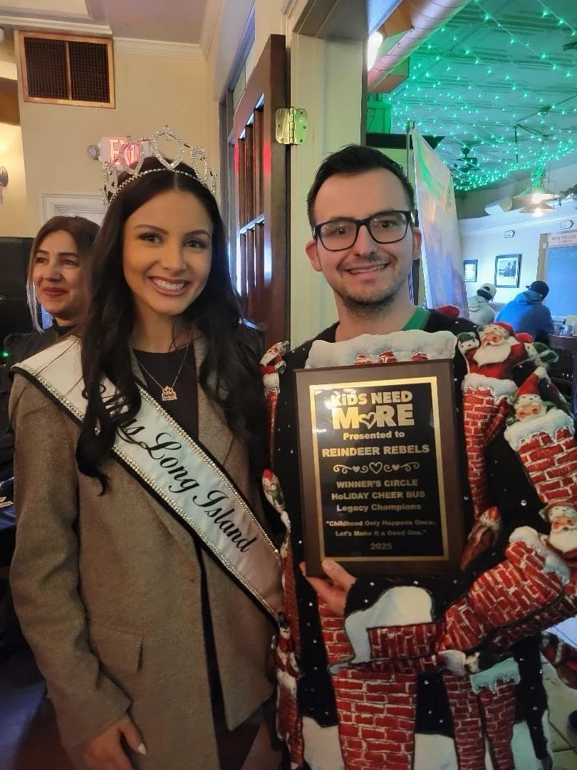 Last night, Miss Long Island 2026, Geanna Koulouris attended the @kidsneedmore_inc awards gala, honoring the teams that make a difference during the holiday season! 

It&rsquo;s incredible to be part of such an amazing organization and making a diffe
