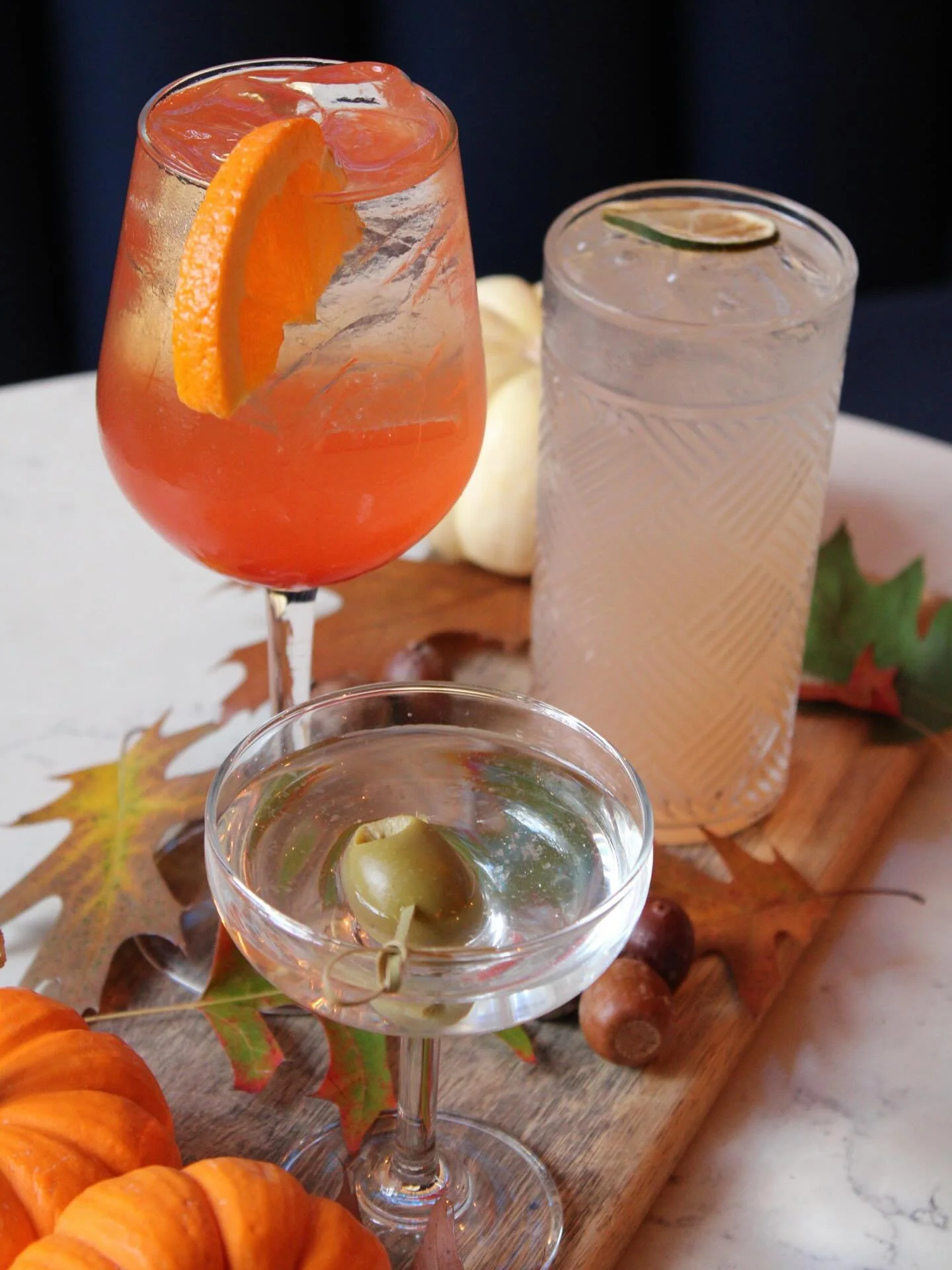 🍂 Autumn is here — and so are our new cocktails! 🍸
This season, our bar team has crafted three new creations to cozy up your Happy Hour — a perfect mix of fall flavors and French flair.
Join us for Happy Hour at Petit Robert Bistro an