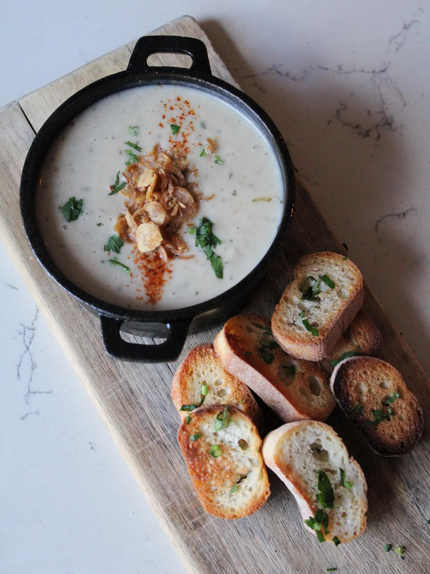 The season is perfect for enjoying a bowl of soup! 🍲Come and discover our soups of the day! 

#soup #bostonfoodie #frenchrestaurant #bostoneats #soupoftheday