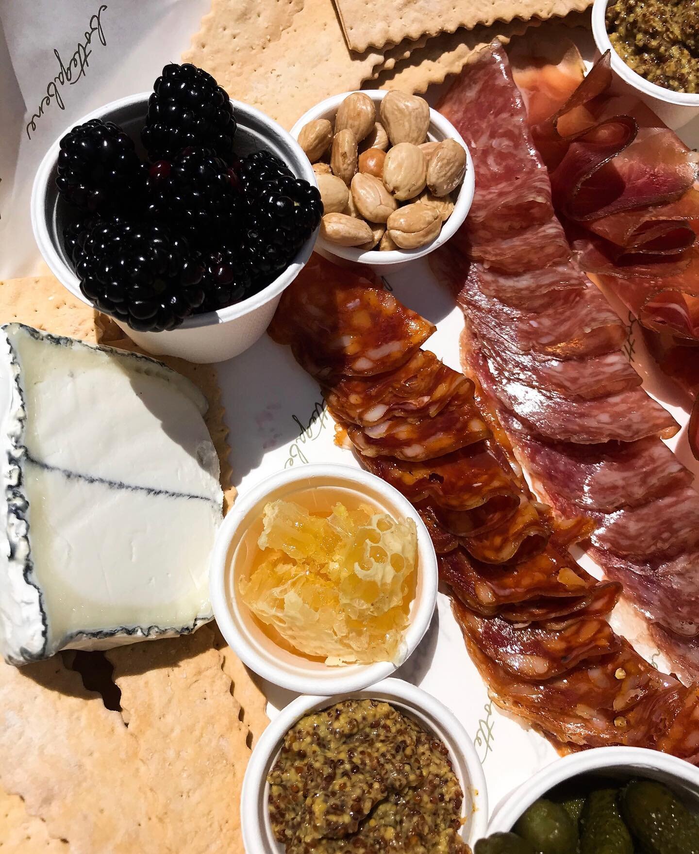 It&rsquo;s the humbolt fog (goat cheese) by @cypressgrovers for us. 

FYI we&rsquo;ll be popping up at @cabbagetown_atlanta movie night tonight! They&rsquo;re showing guardians of the galaxy and tbh we&rsquo;re big @marvel fans and pretty happy about