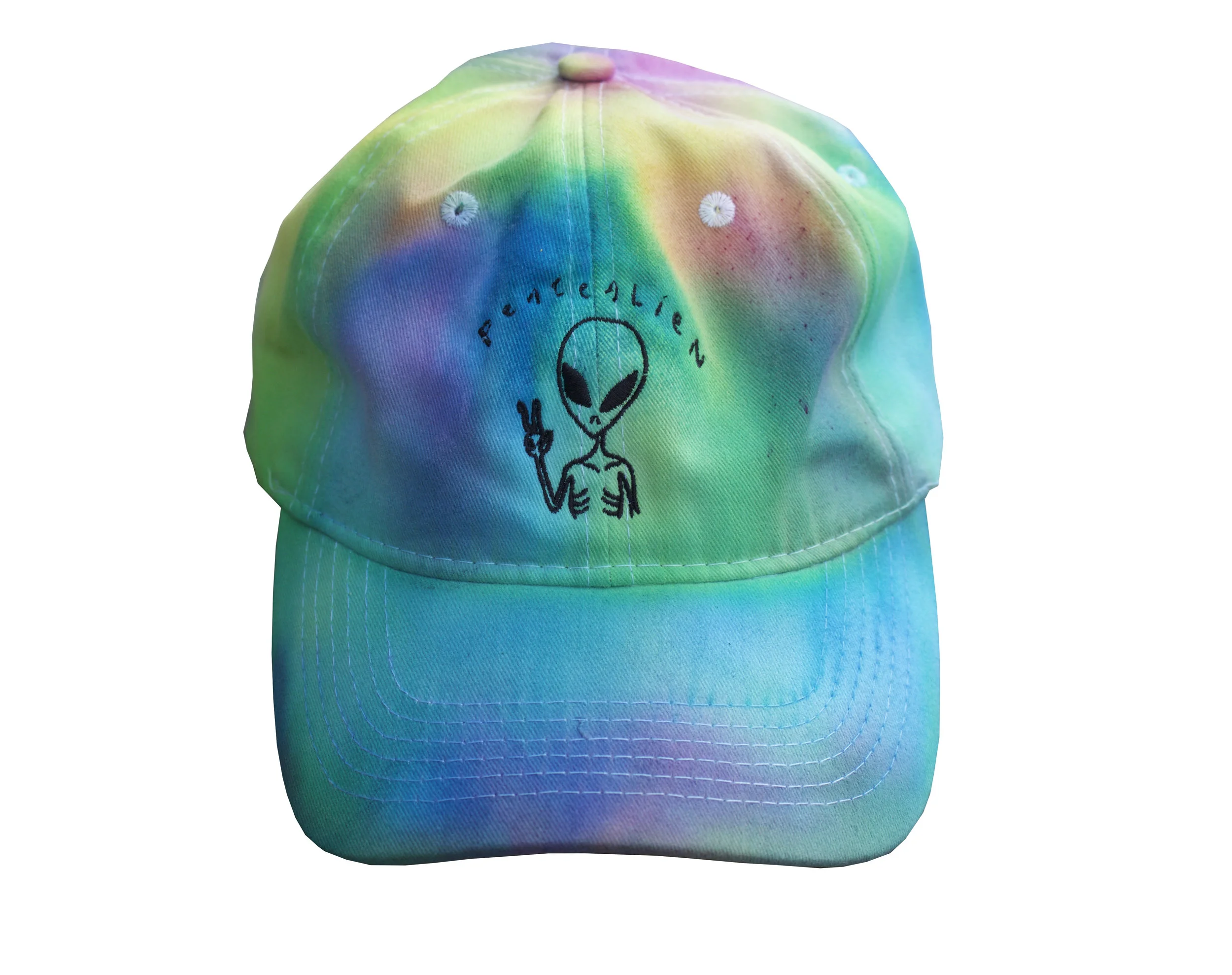 how to tie dye a hat