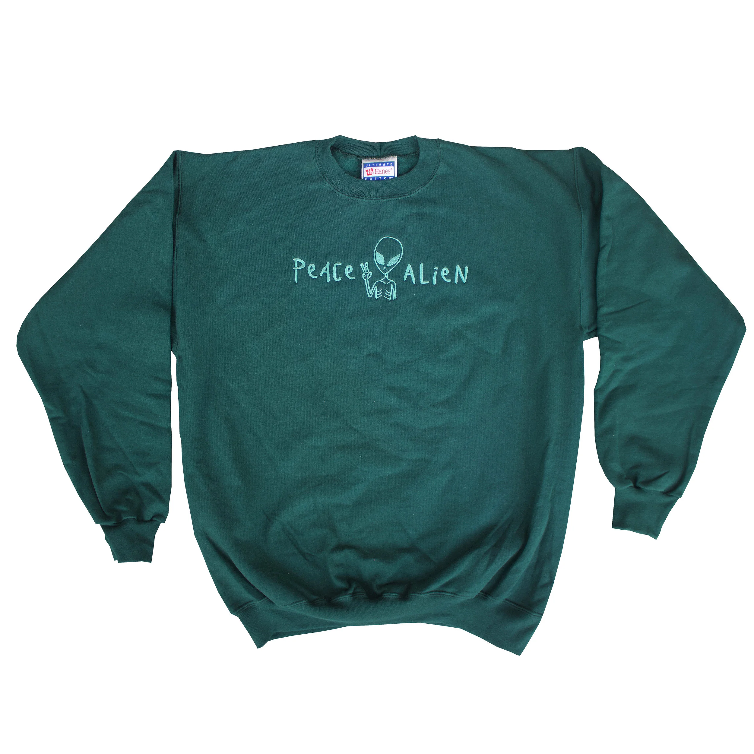 crewneck green