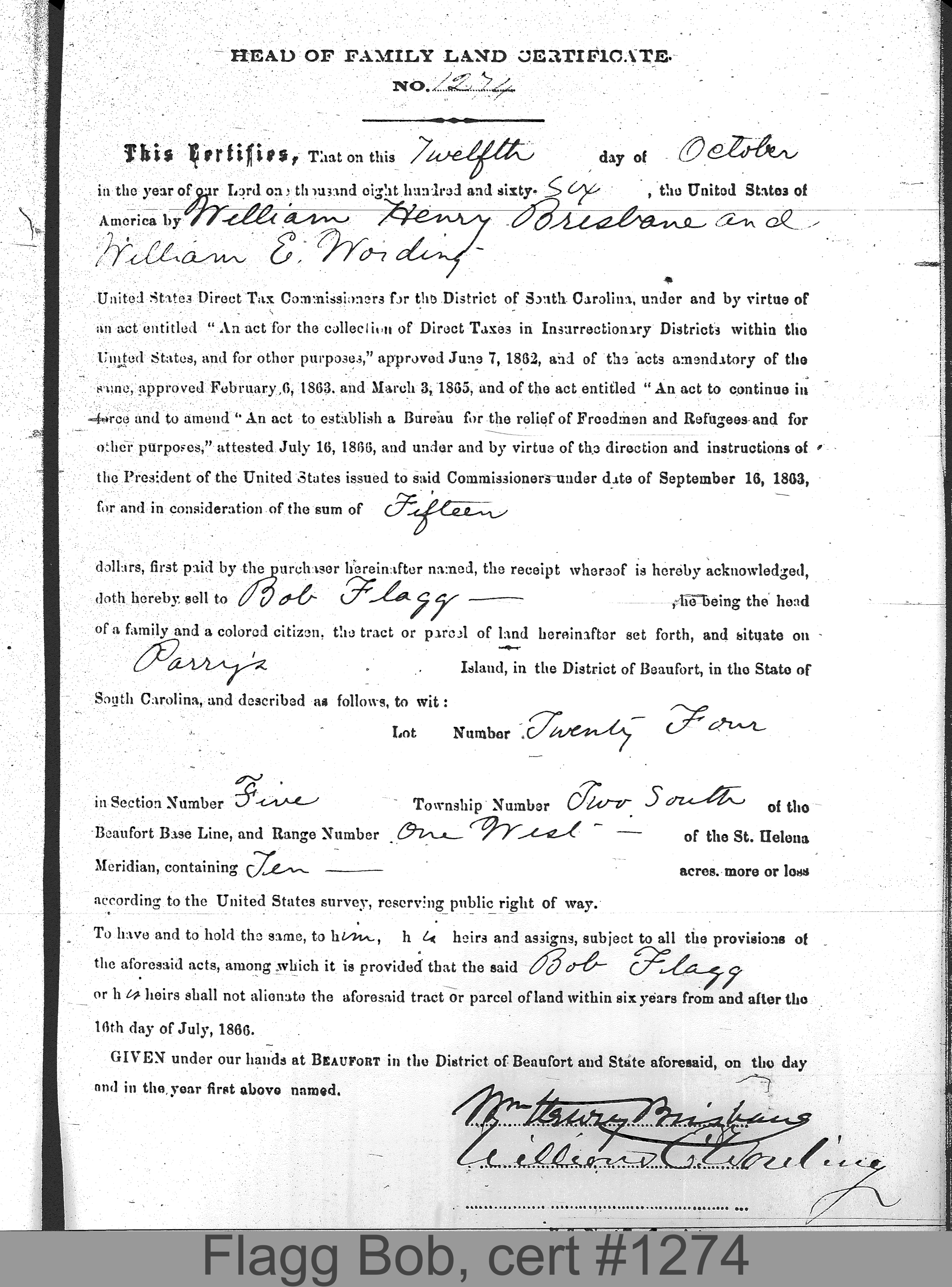 Flagg_Bob_cert_1274_labeled.png