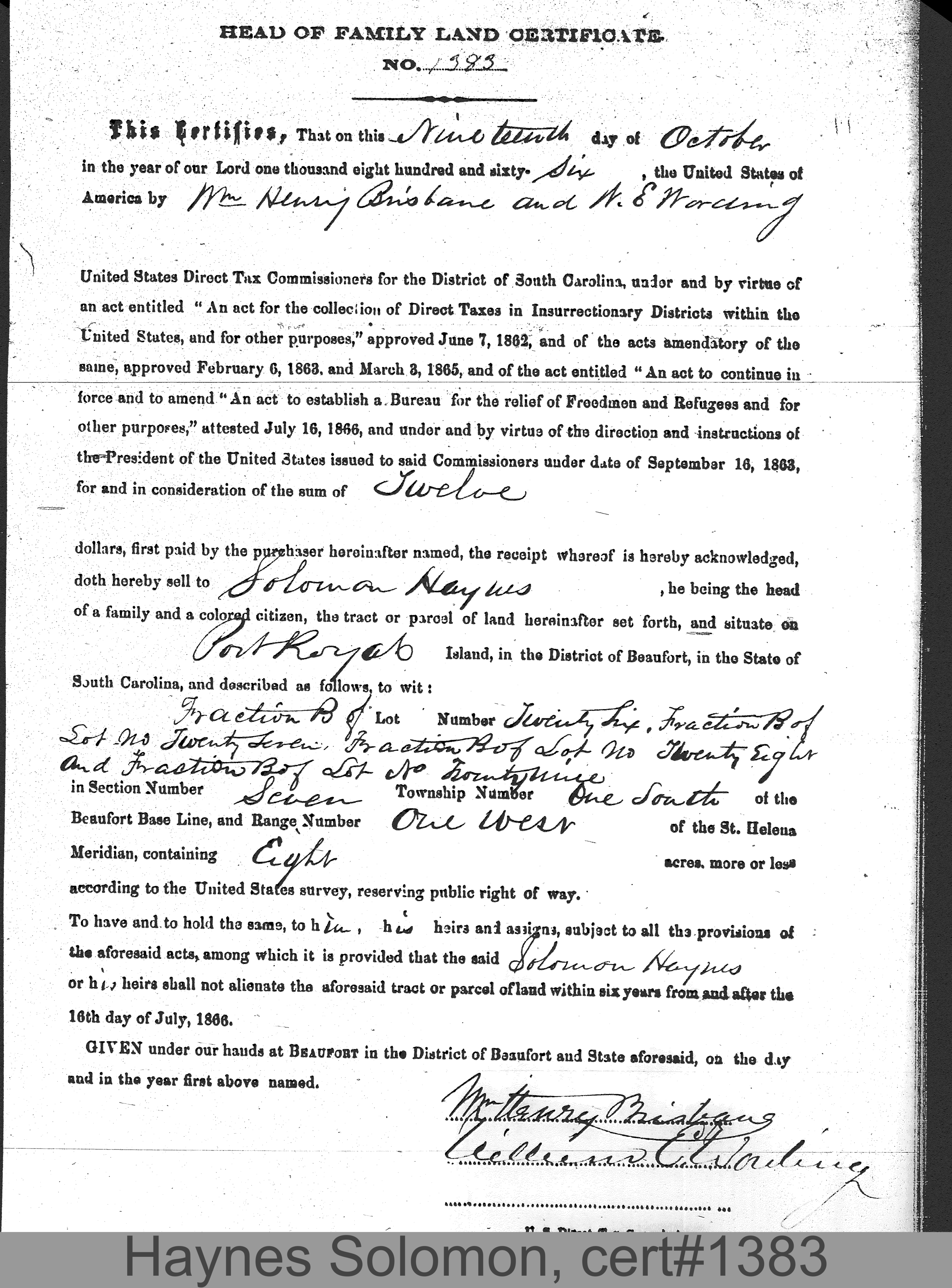 Haynes_Solomon_cert1383_labeled.png