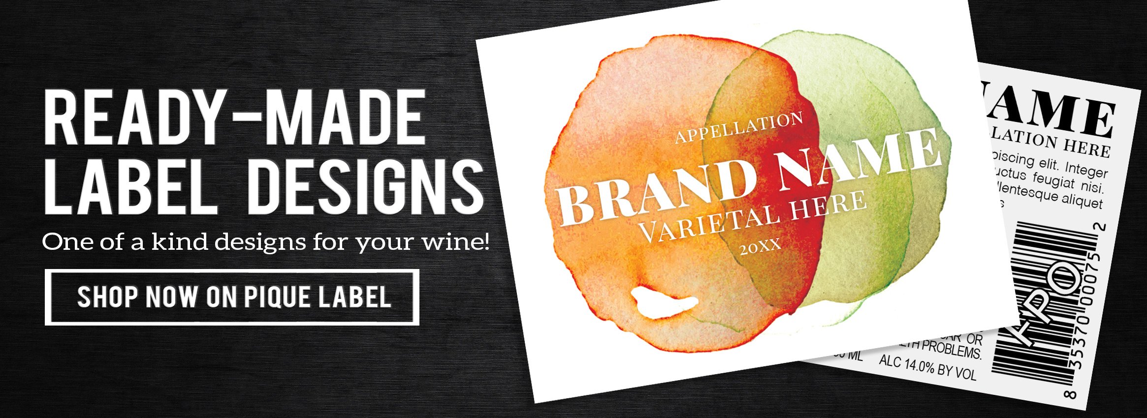 Ready-Made Wine Label Designs