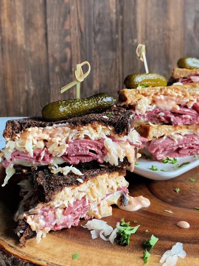 Traditional Corned Beef Reuben Sandwich