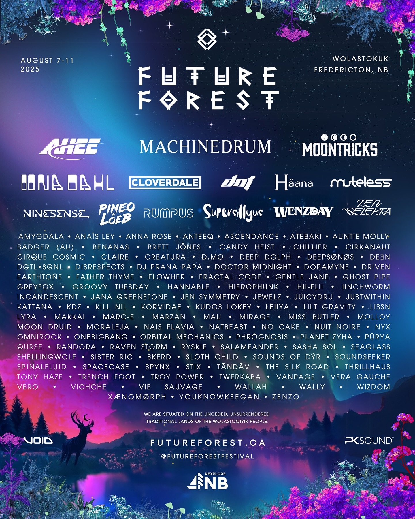 So stoked to be apart of this year&rsquo;s amazing lineup! 🙌
@futureforestfestival 🙏
Check me out on the festival Sunday- Nest stage. 🌀

See you there! Can&rsquo;t wait! Who else is going?? 
Who are you most excited to see? 🎶🎼

#futureforest #fu