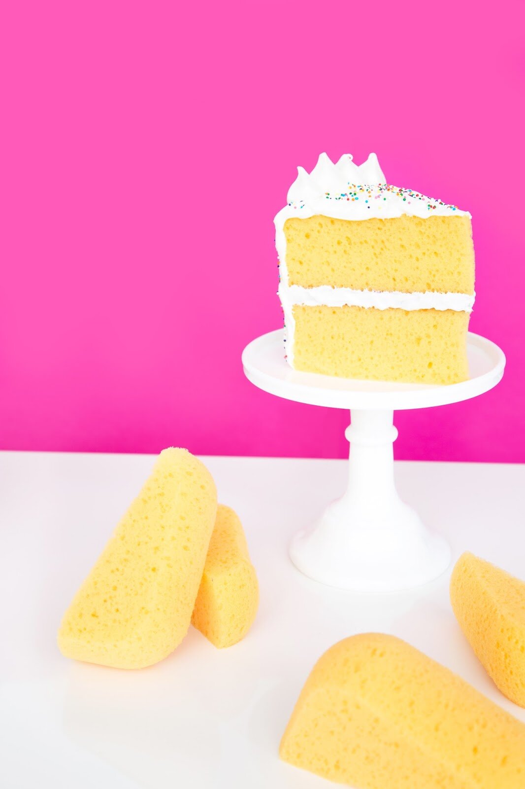 DIY "SPONGE" CAKE