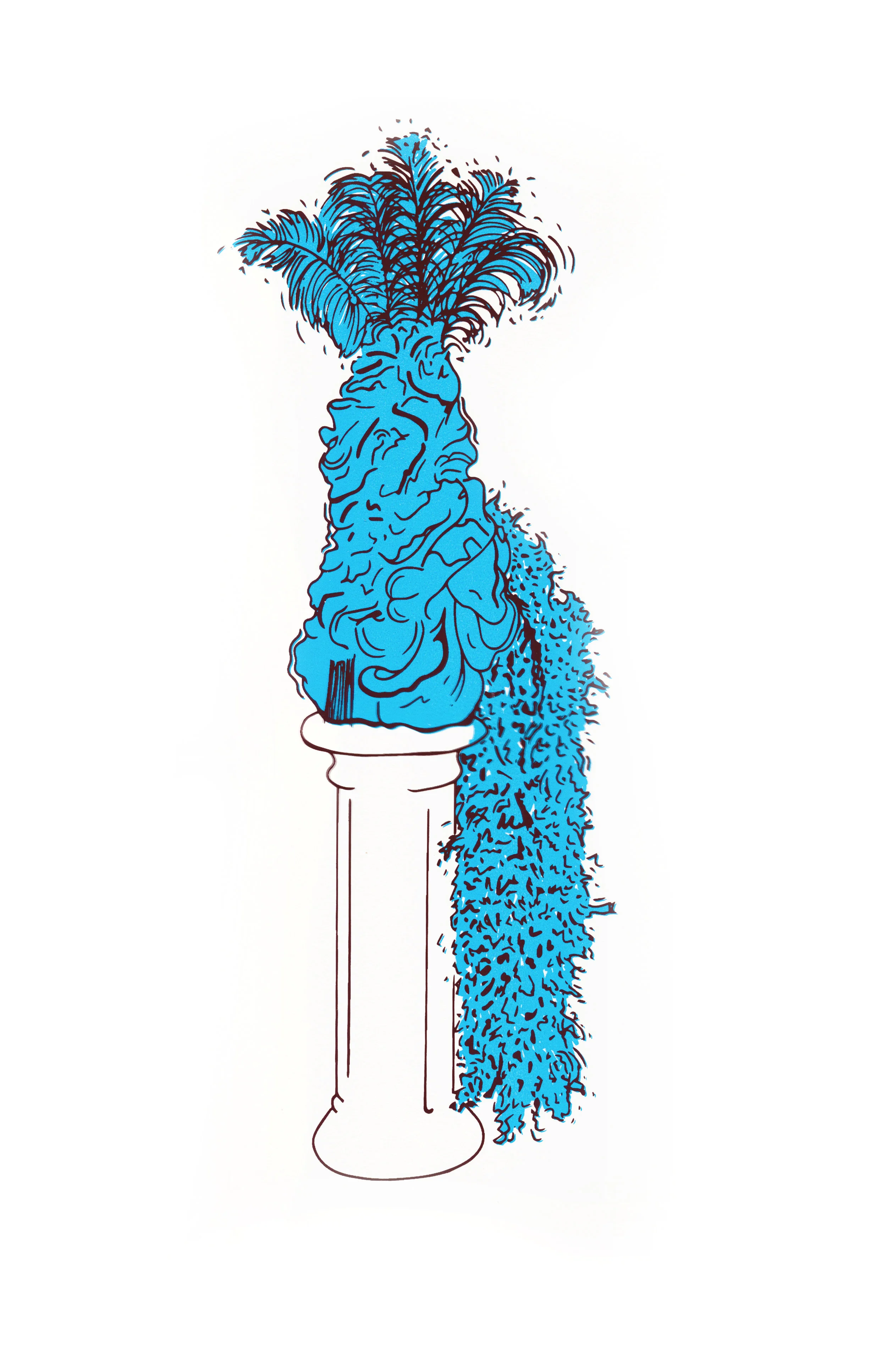 Esma , 2019 Screenprint 11 x 17 inches
