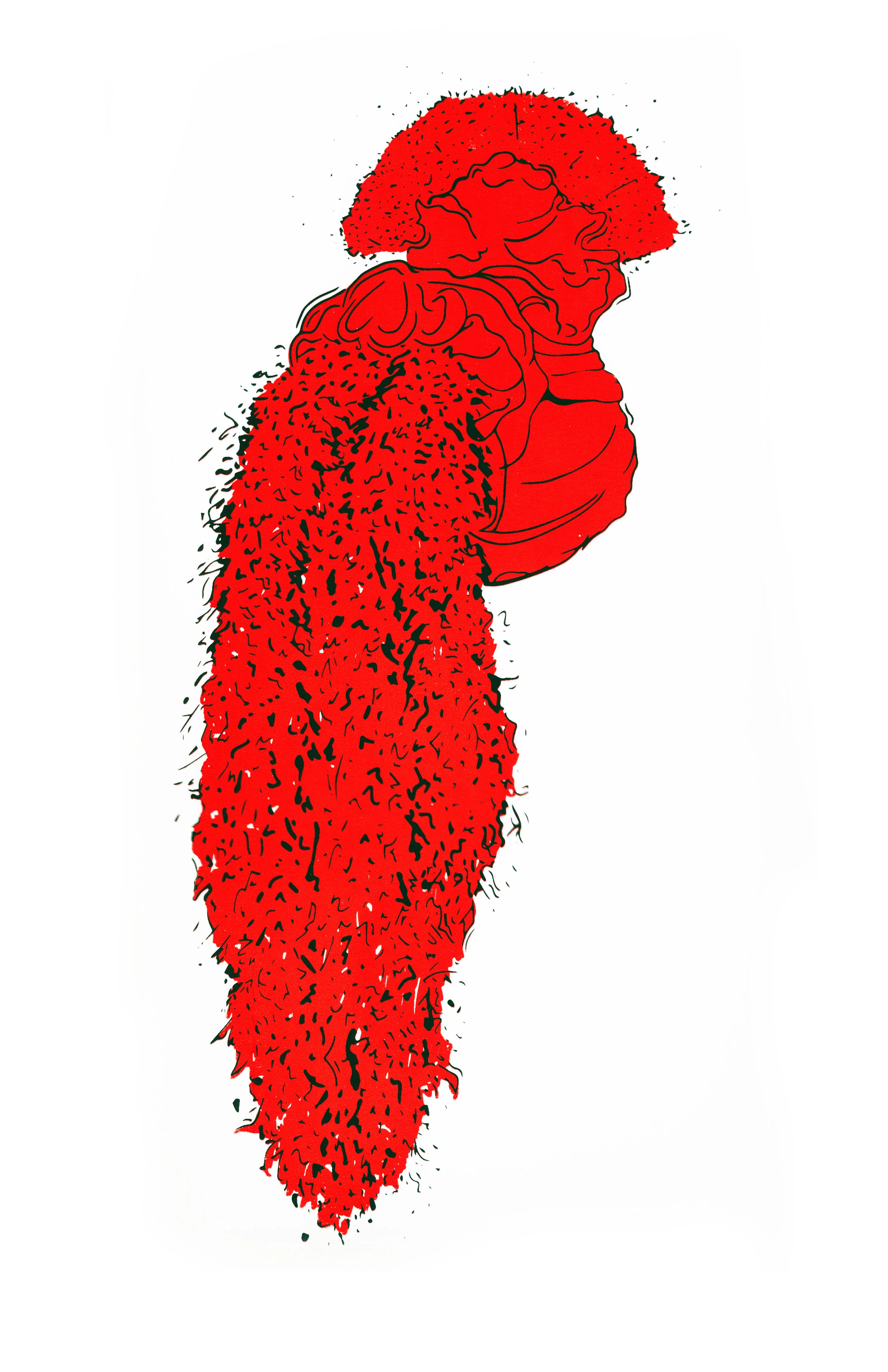 Vivana , 2019 Screenprint 11 x 17 inches