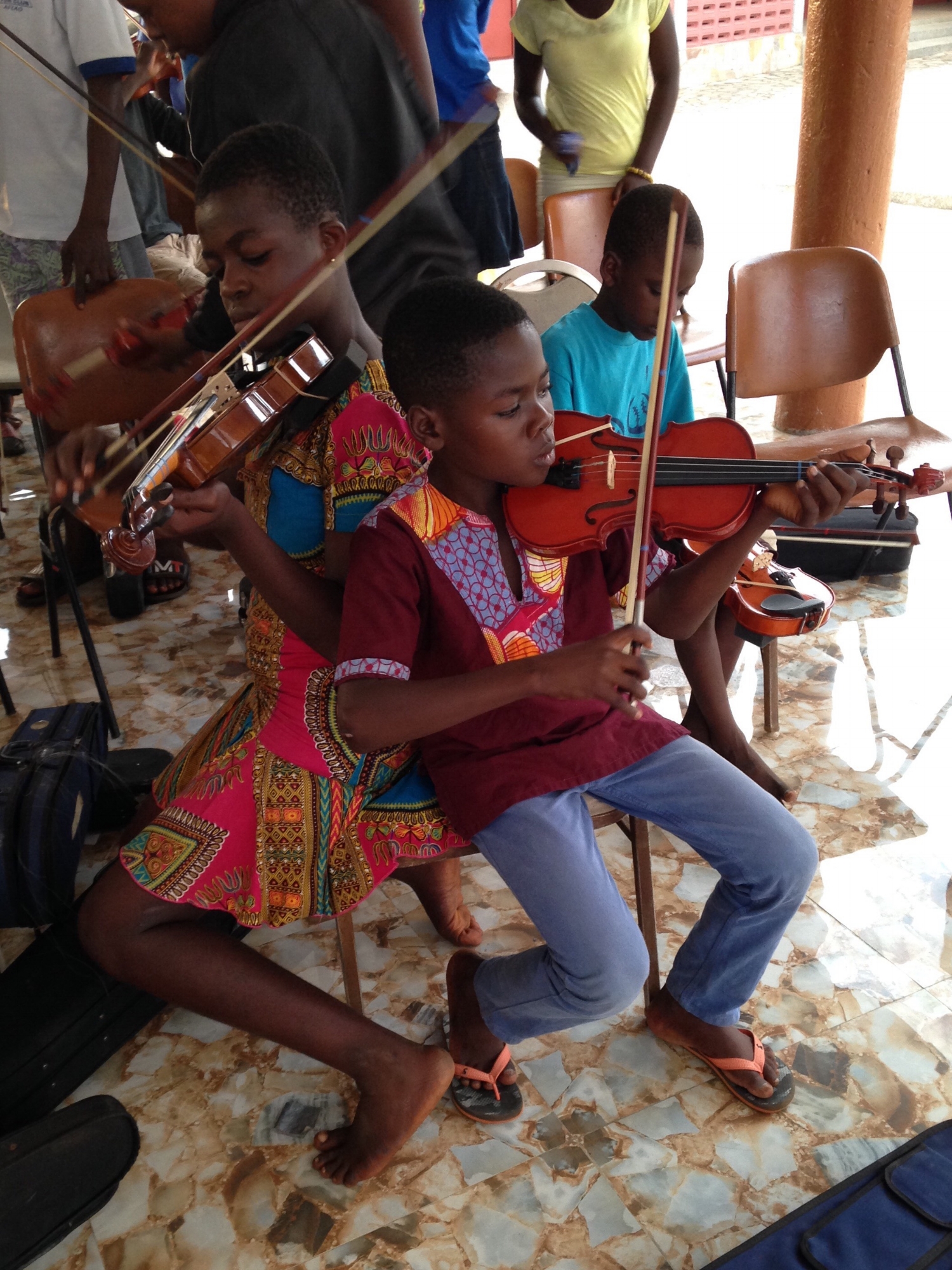 Shared determination during lessons