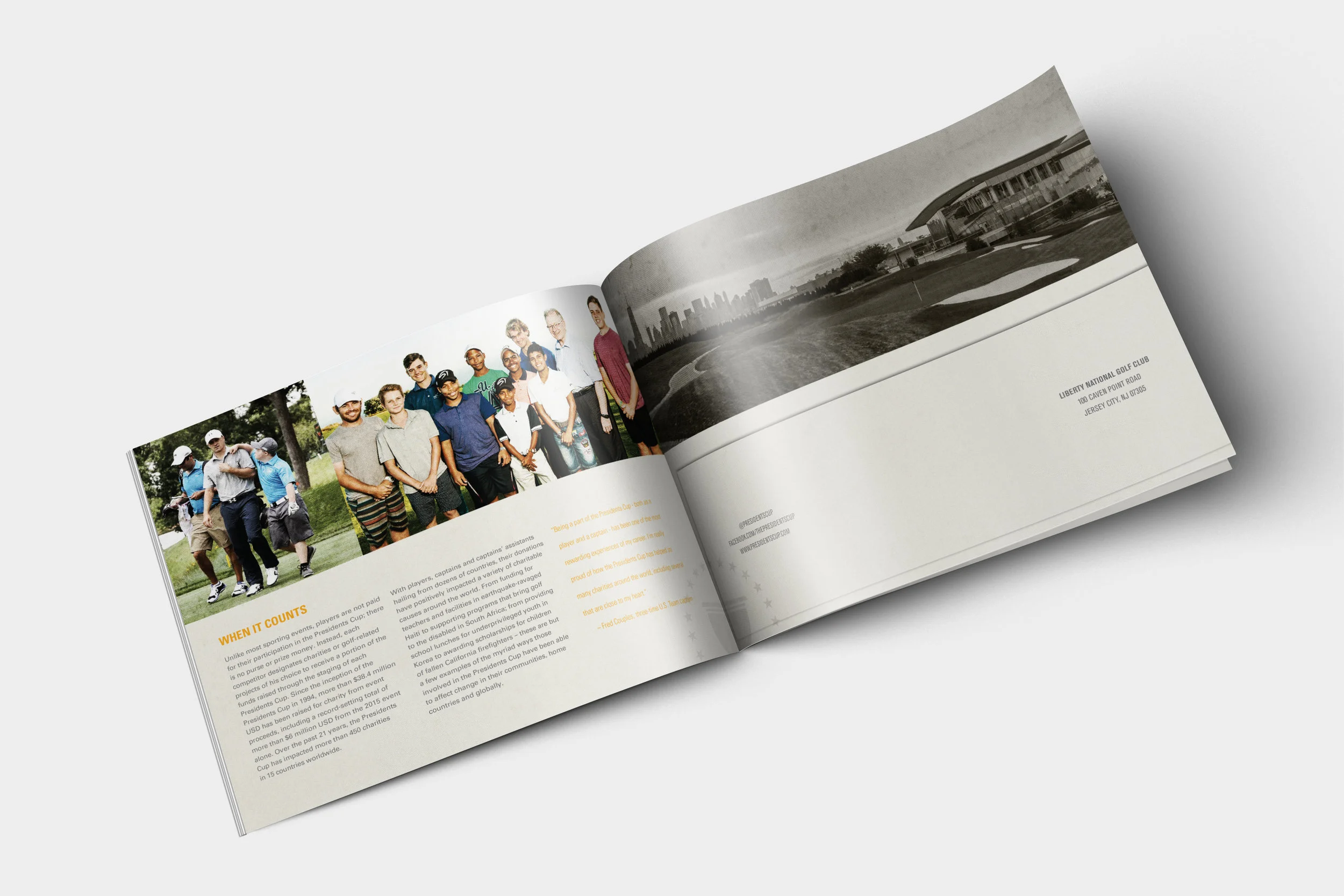 PRESIDENTS CUP BROCHURE