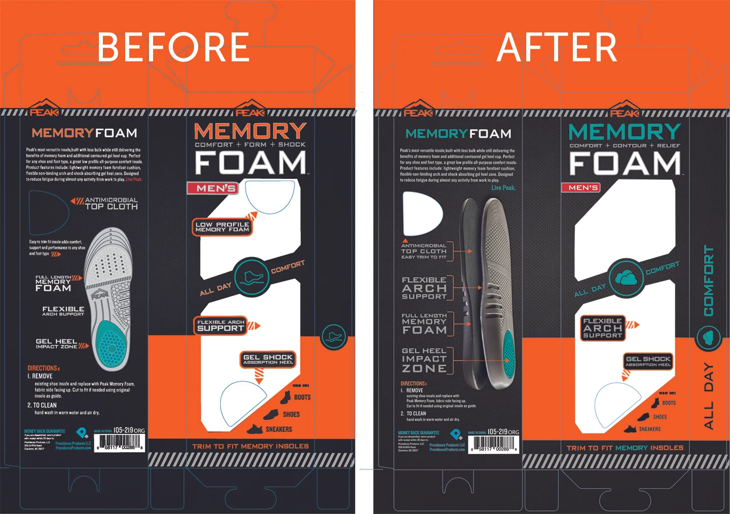PACKAGING REDESIGN