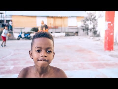 Hanging out in Palm Village Projects in the Dominican Republic.