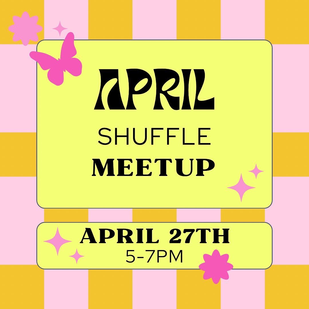 A reminder that our April Shuffle Meet is just around the corner ! 🦋🌸

If your looking to meet new people in the shuffle community, dance and catch a vibe, then come join us !

Tickets are still available with the link in our bio 💫