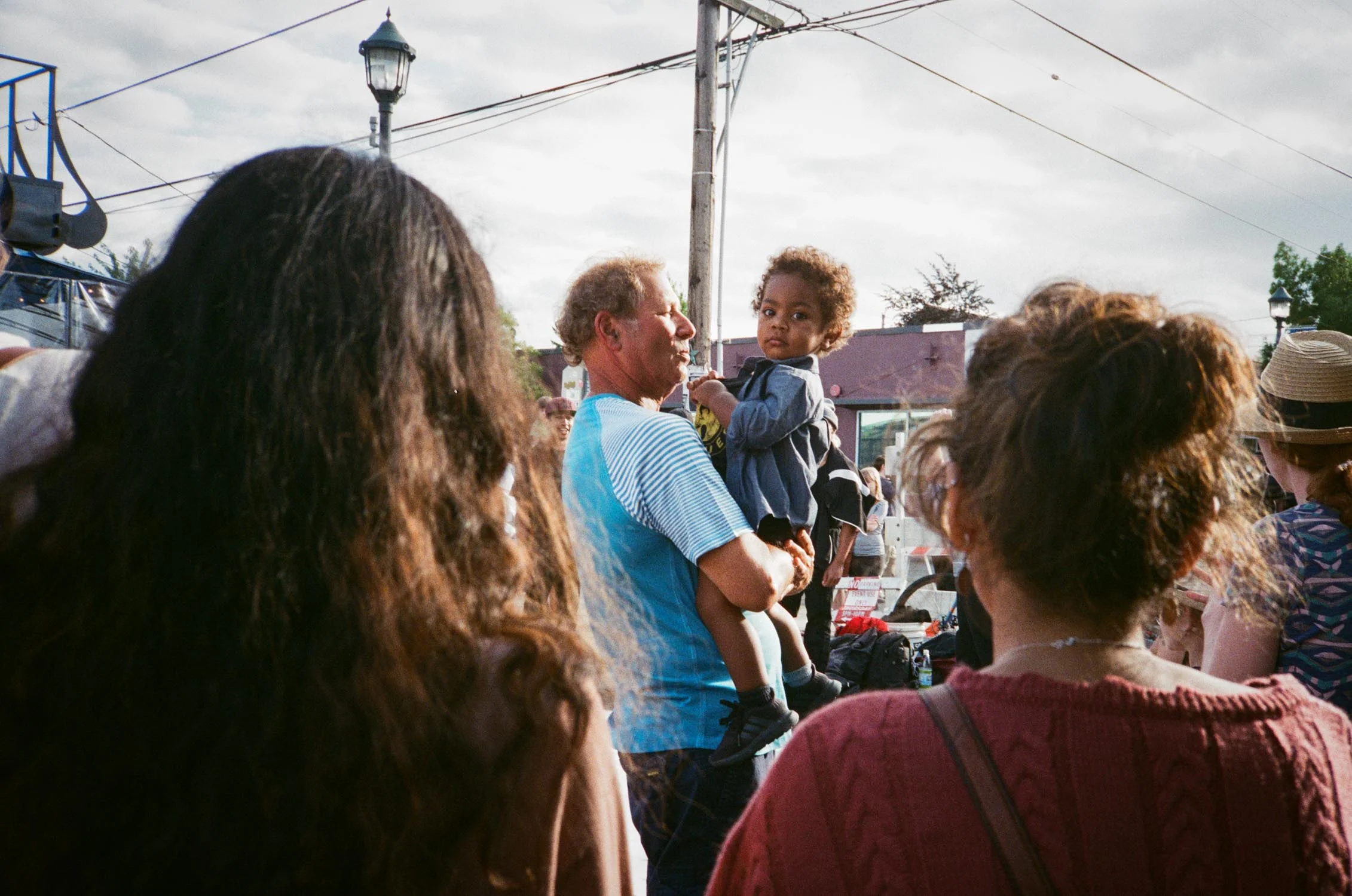 Last Thursdays on Alberta (06/28/18): People of all ages about to watch the break dancing show