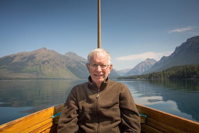 Missing family around the holidays. This picture is from a special day this past summer.  #sendingloveacrossthemiles #dad #alsfighter #pops #glaciernationalpark #lakemcdonald #family #memories