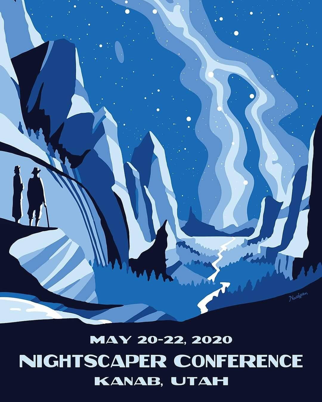 Where will YOU be May 20-22, 2020? .

We hope you will join us out in Kanab, UT for the second annual #nightscaperconference !!!! .

We are stoked that Royce invited us to be apart of the conference again. And to celebrate, we were given a special co