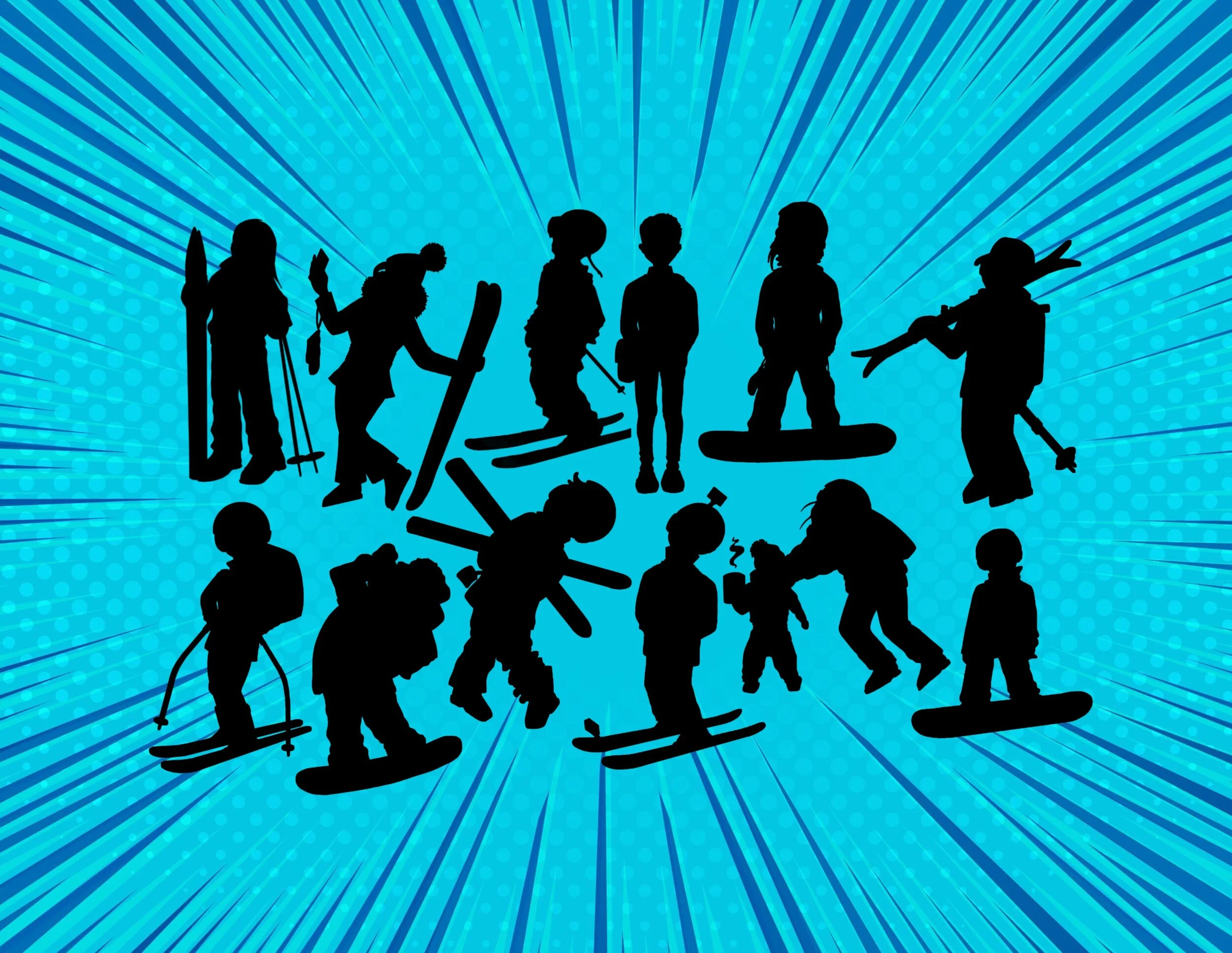 The 12 People You'll See in the Ski Resort