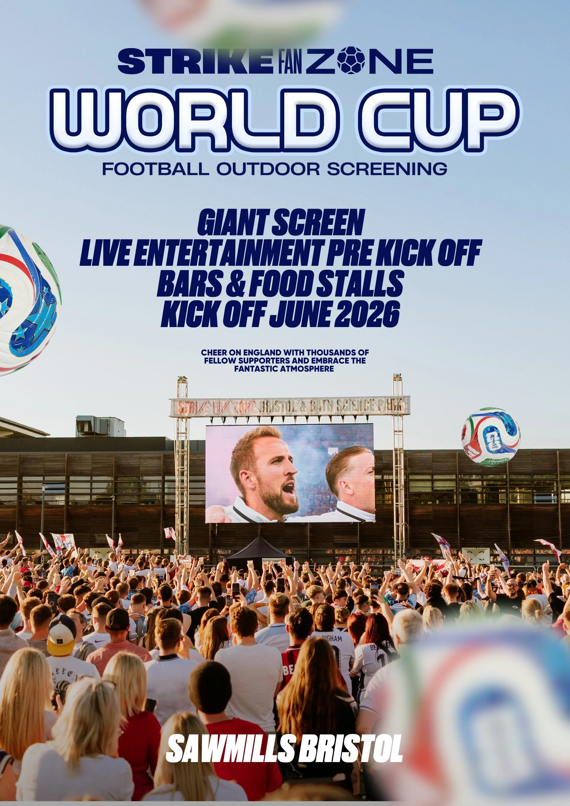 World Cup Fan Zone - Sawmills, Bristol 