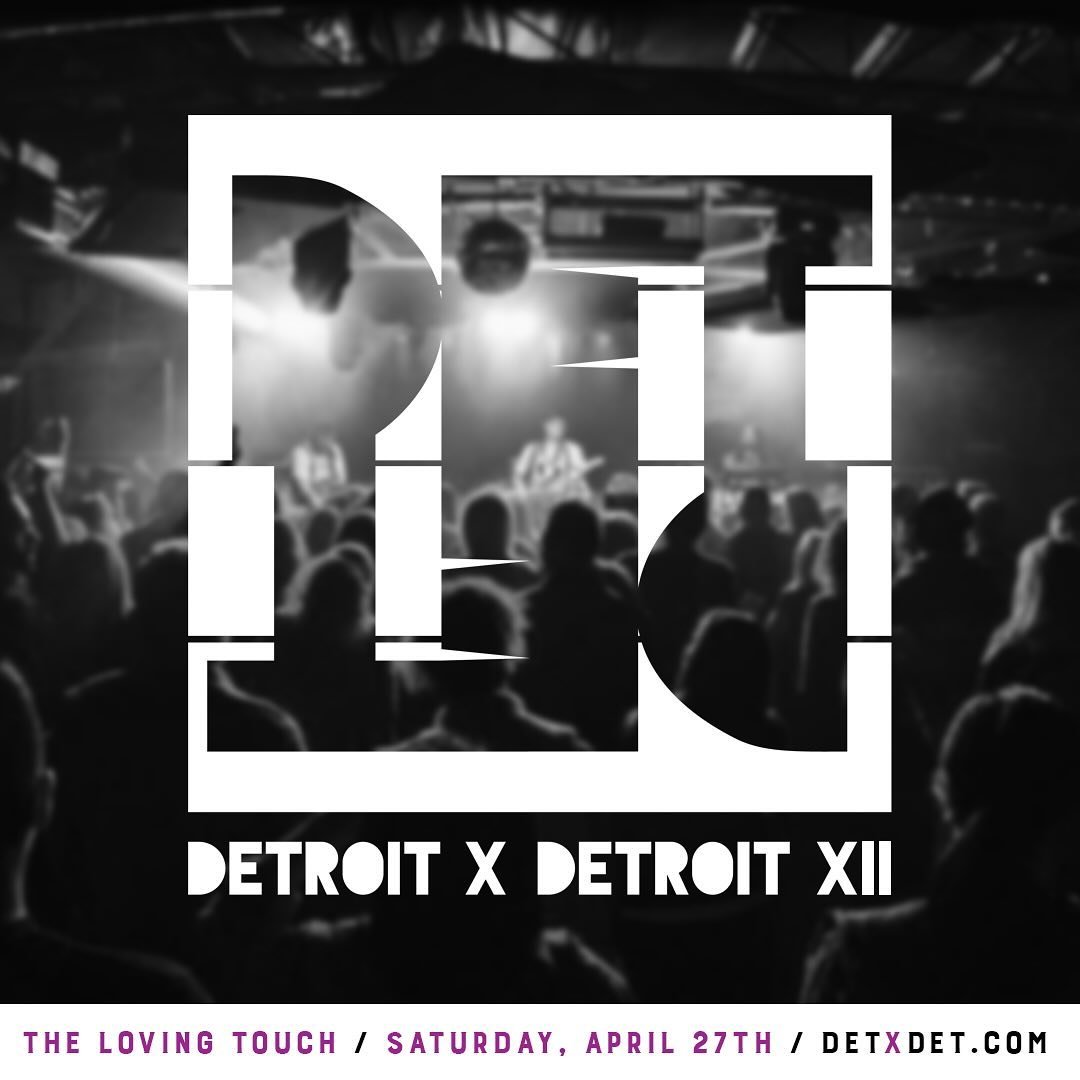 Thrilled to share our 2024 line-up for DETROIT x DETROIT XII! Join us Saturday, April 27th ⚡️

(Headlining Main Stage) MATT DMITS as Bob Seger
(Side Stage) BLUHM as Madonna
(Main Stage) KALYSTA as Aretha Franklin
(Side Stage) PINK SPIT as Algebra Mot