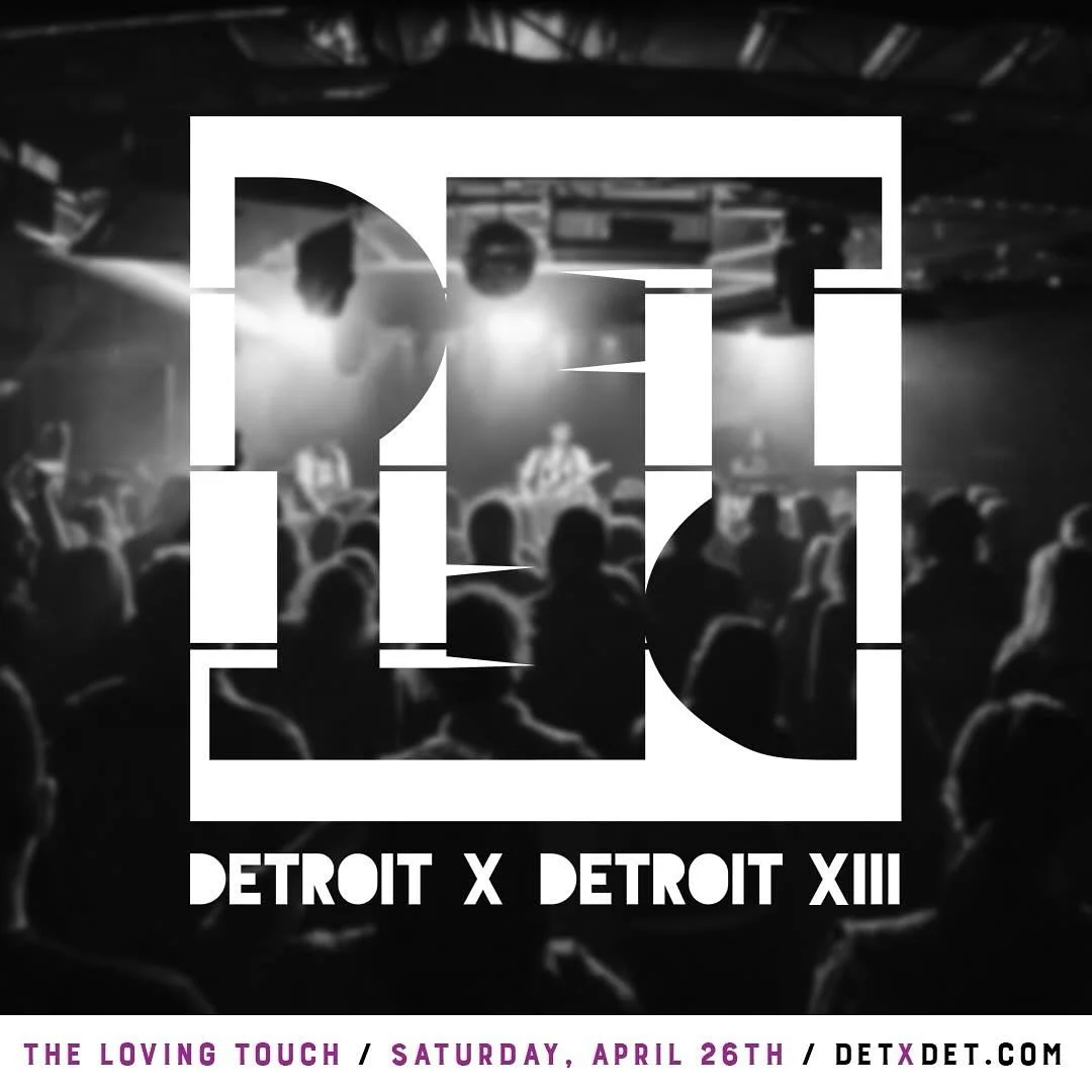 Thrilled to share our 2025 line-up for DETROIT x DETROIT XIII! ⚡️

(Headlining Main Stage) SKONIE &amp; THE KLOUDS as Marvin Gaye
(Side Stage) DANG QUIXOTE as Bob Seger
(Main Stage) SHINE CLUB as The White Stripes
(Side Stage) JONPAUL WALLACE as Stev