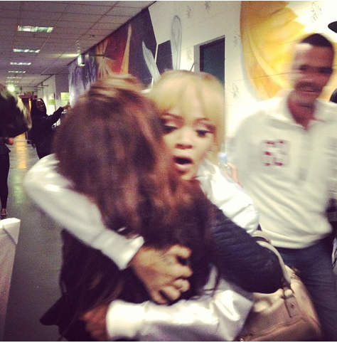 She was at the other side of the corridor, and said is that Aymi?? and we both ran up to each other and gave the most loving hug I think I have ever received/given. We span around like we hadn't seen each other for years even though this was the first time we had ever met