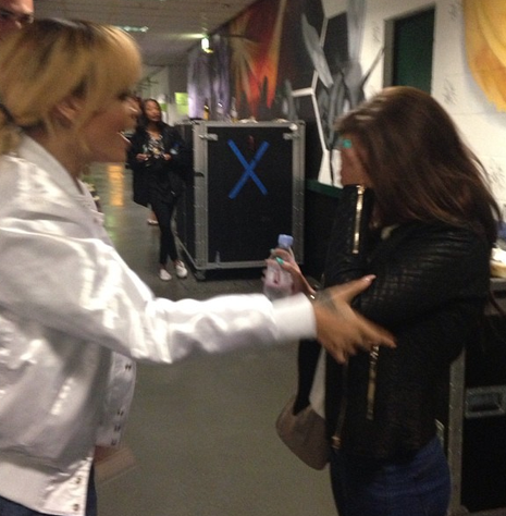 She told me I was Tiny, 'Look at that tiny bodaayyyy' and I got all embarrassed