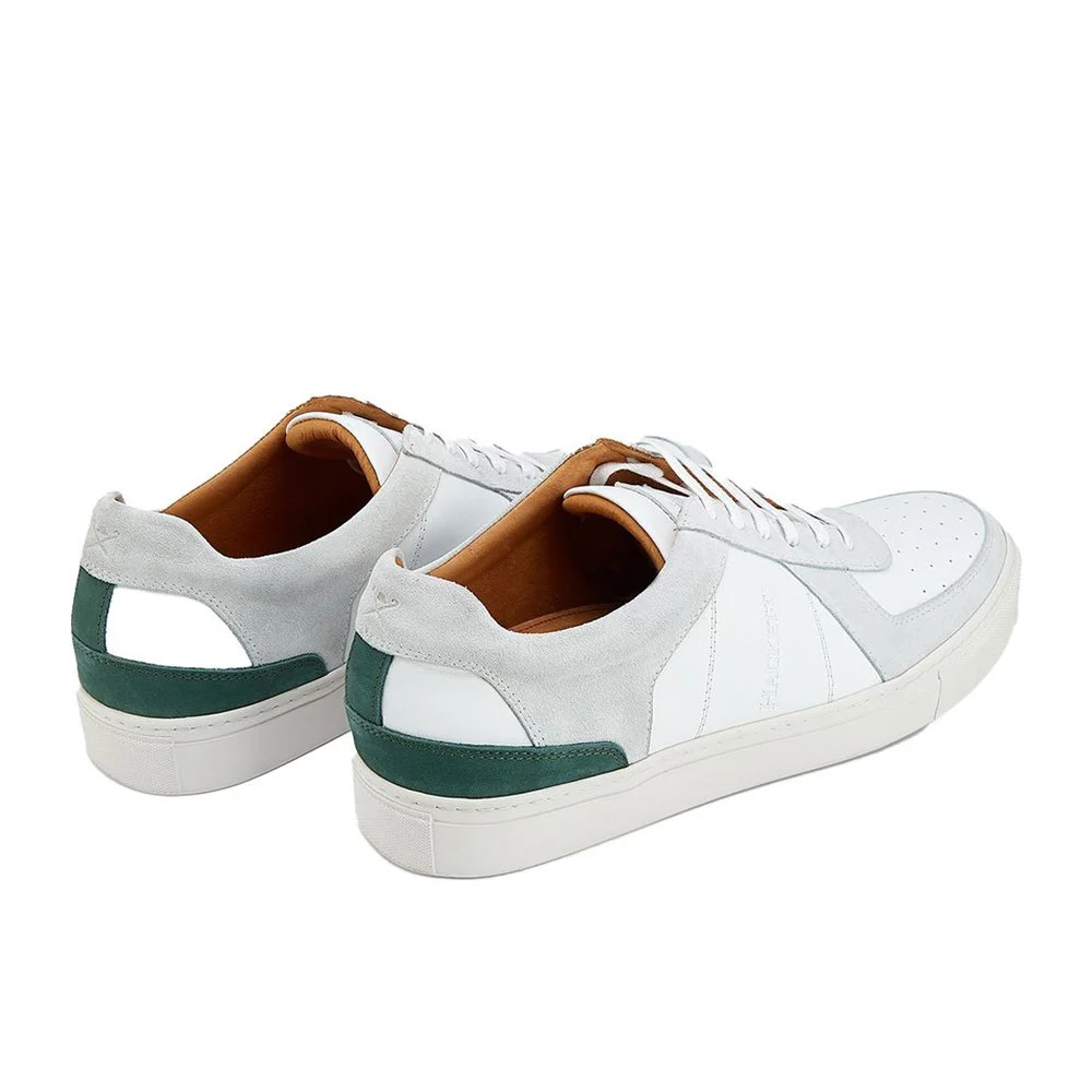 Buy Hackett Cupsole Trainer in White 