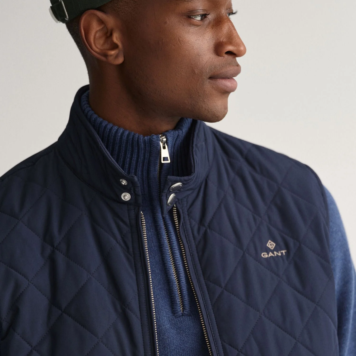 Buy GANT Quilted Windcheater Gilet in 