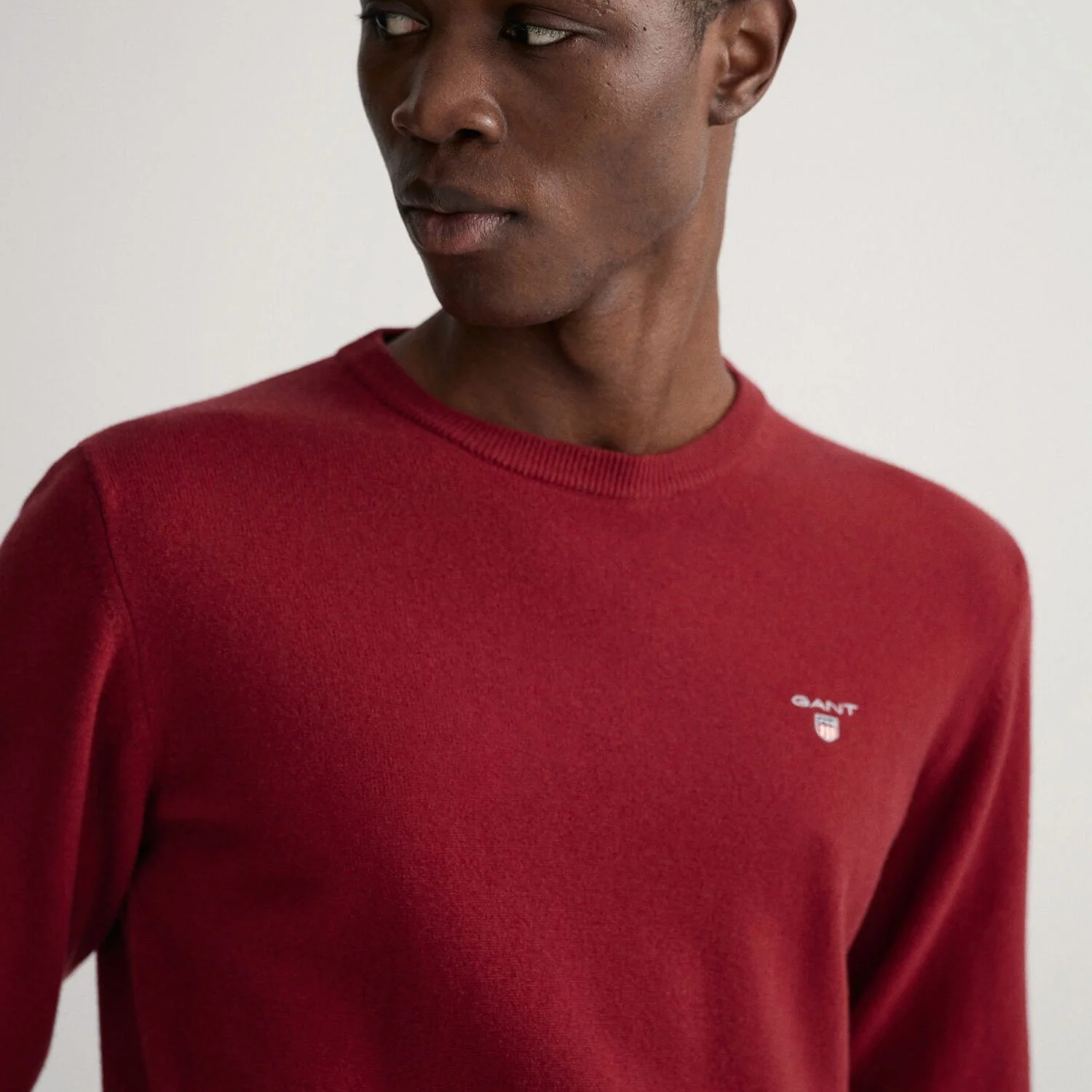Buy GANT Superfine Lambswool Crew Neck 