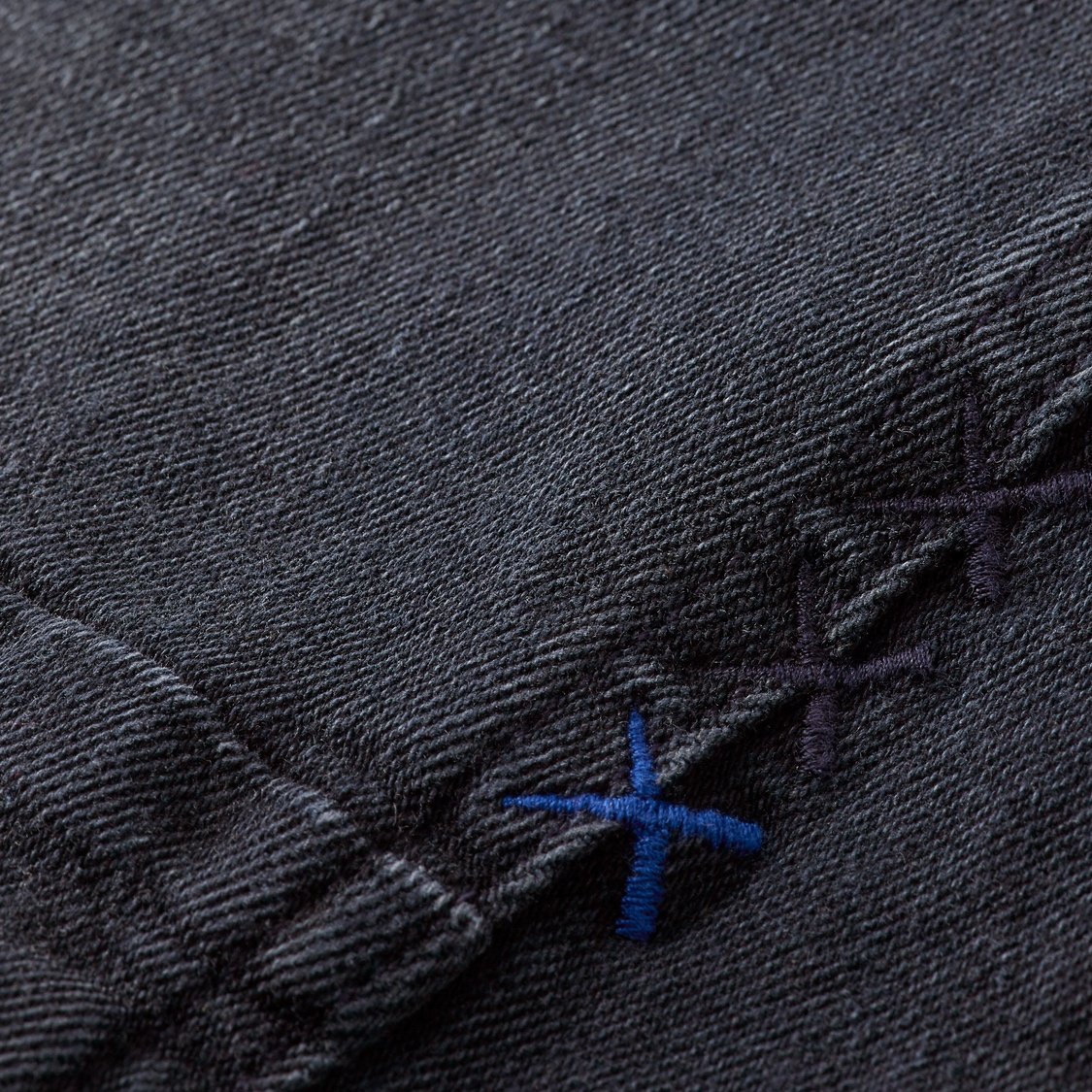 Close View of Scotch & Soda Slim Fit Jean in Washed Black