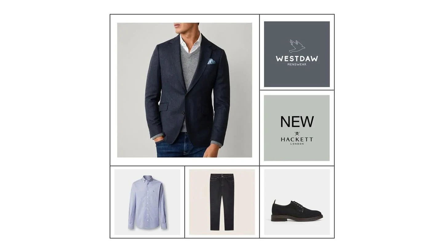 NEW - Hackett

Just arrived! Our favourite British Heritage brand, Hackett, including the perfect jeans, investment blazers, fabulous shirts and luxury knitwear.
www.westdawmenswear.co.uk/hackett

Not all the brands are online yet (we are working on 