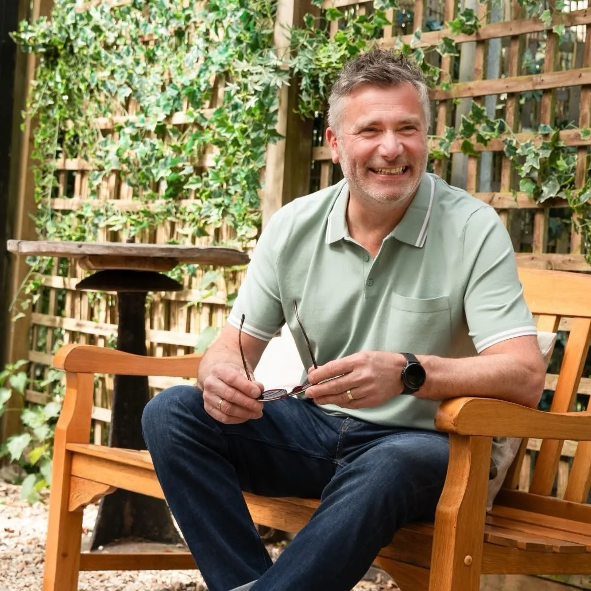 PHOTOSHOOT - THE POLO SHIRT ONE

Lee*, amazing chef and upmarket caterer, wearing:
J Lindeberg Knitted Polo, Soft Green - &pound;130
Gran Sasso Luxury Texture Knitted Polo, Soft Pink - &pound;200
GANT Regular Fit Jean, Dark Denim - &pound;115
J Linde