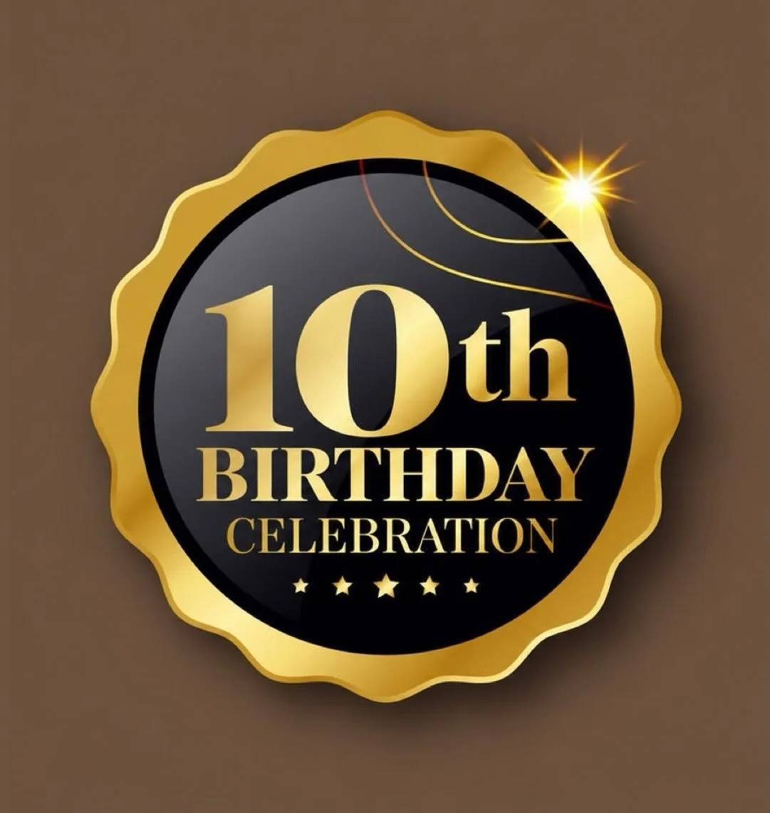 Yes, we&rsquo;ve been in Dorking for 10 years!!!

JOIN US for a special 10th Birthday Celebration:

Thursday 29th October, 6-8pm
- Fabulous Good Bag, worth at least &pound;100 with ANY purchase
- Autumn / Winter styling tips
- First look at key range