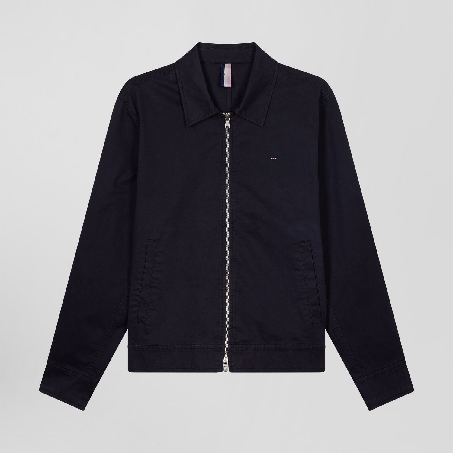 Flat View of Eden Park Lightweight Jacket in Navy
