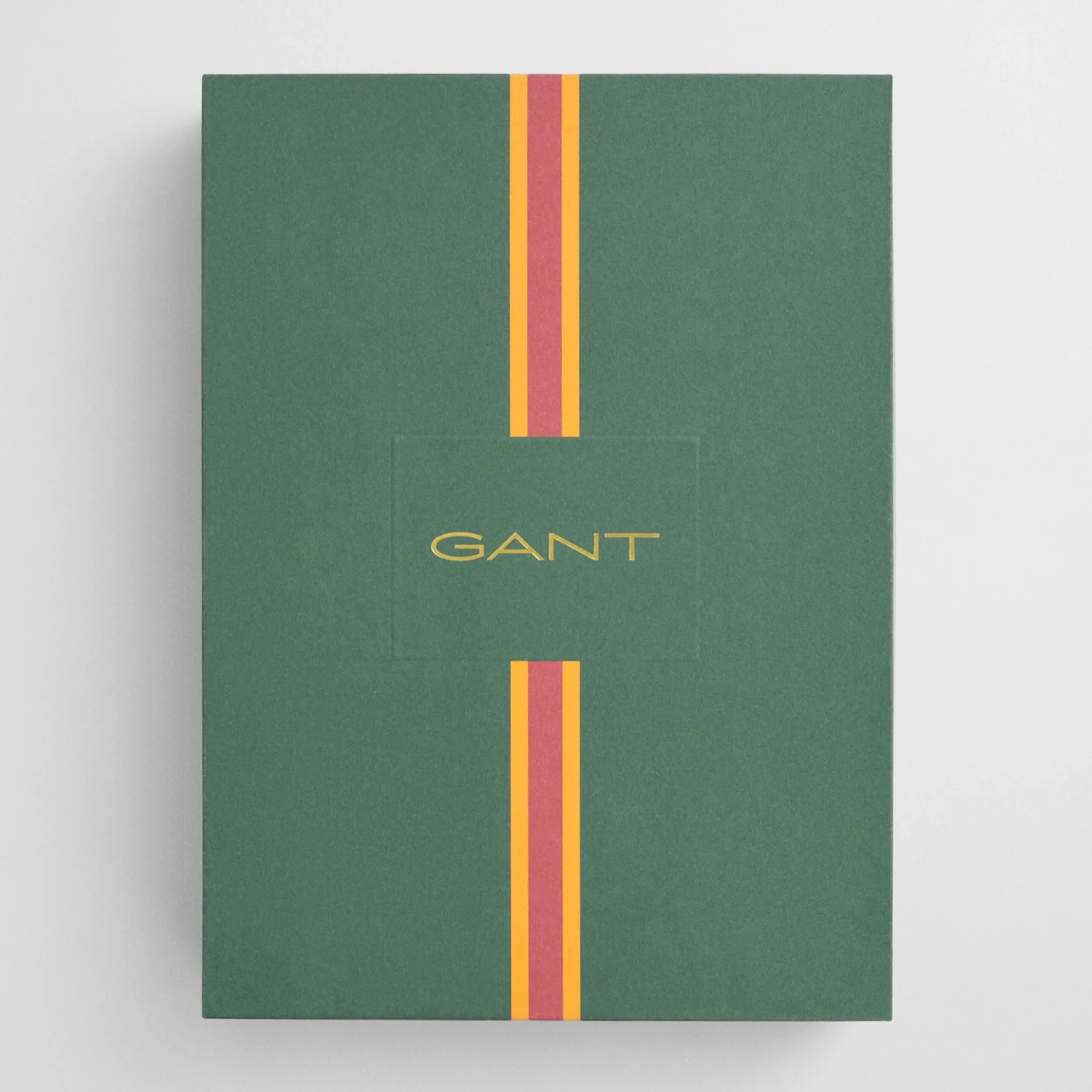Open Boxed View of GANT Pyjama Gift Set in Navy and Red