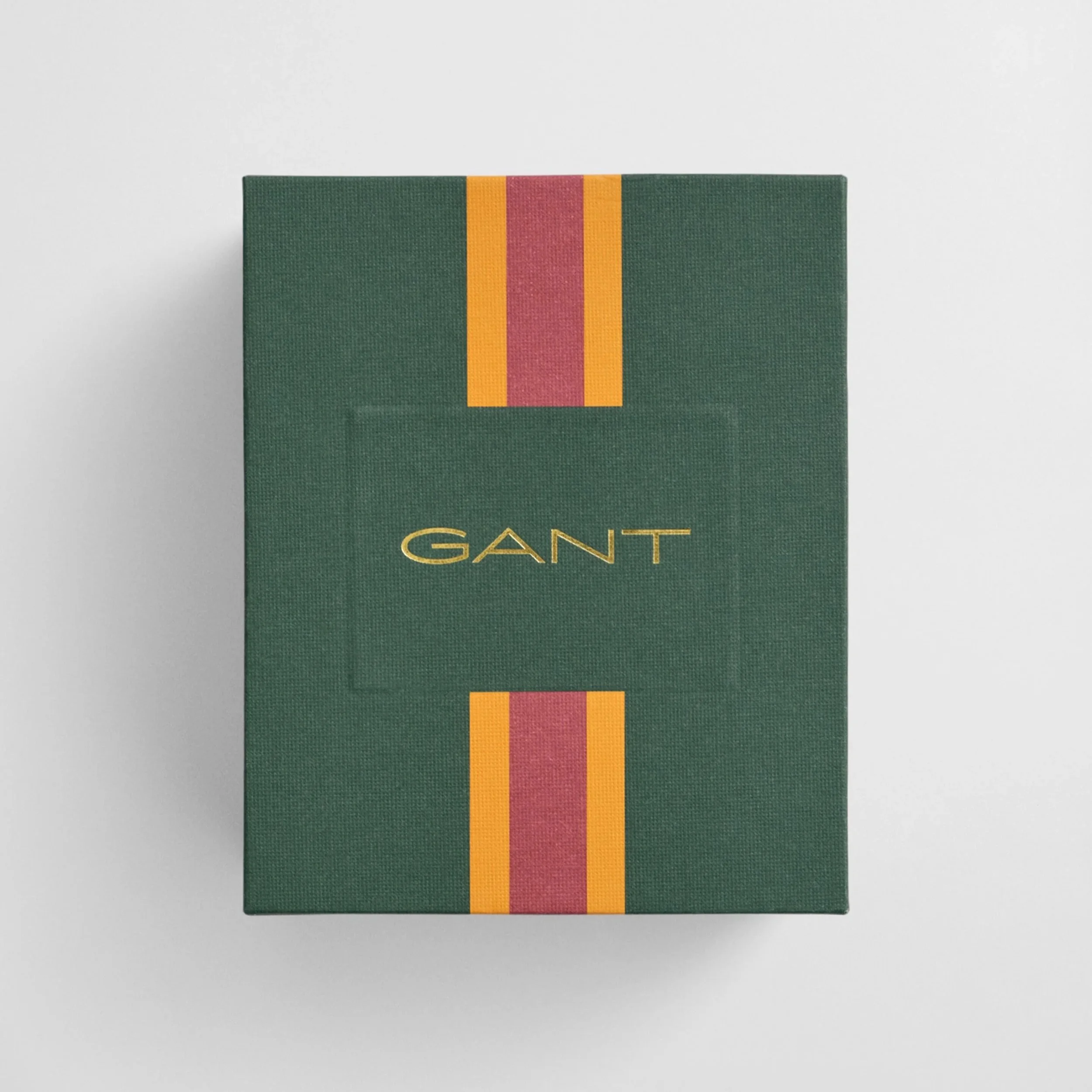 Box View of GANT Beanie and Scarf Gift Set in Burgundy