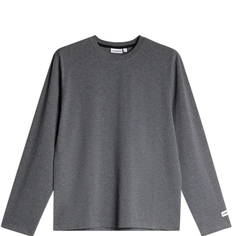 Flat Top View of J Lindeberg Pyjama Gift Set in Grey