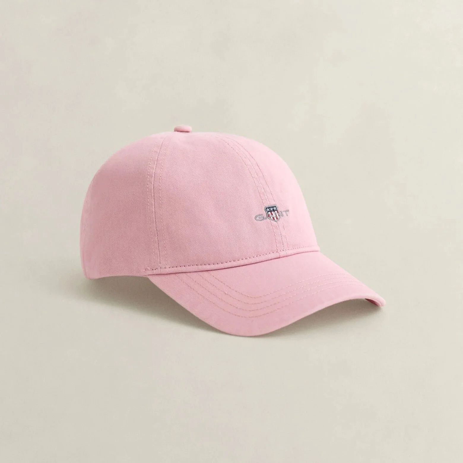 Side View of GANT Sunfaded Cap in Pink