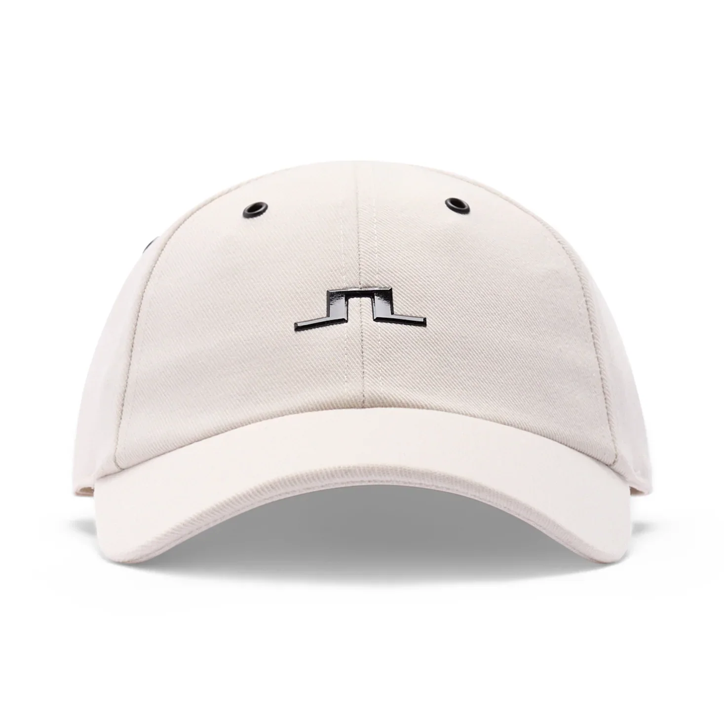 Front View of J Lindeberg Cap in Cream