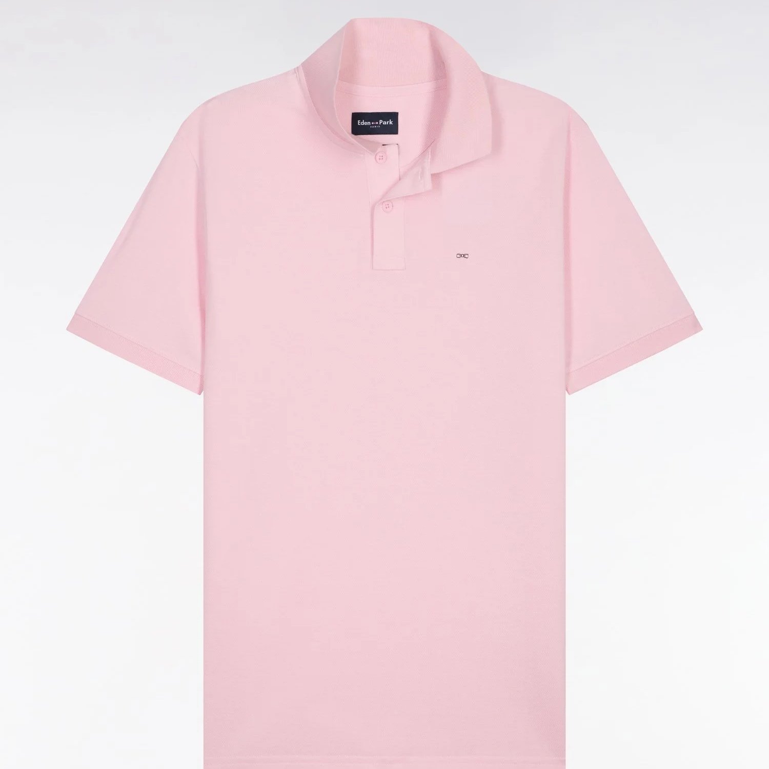 Flat View of Eden Park Piqué Polo in Pink