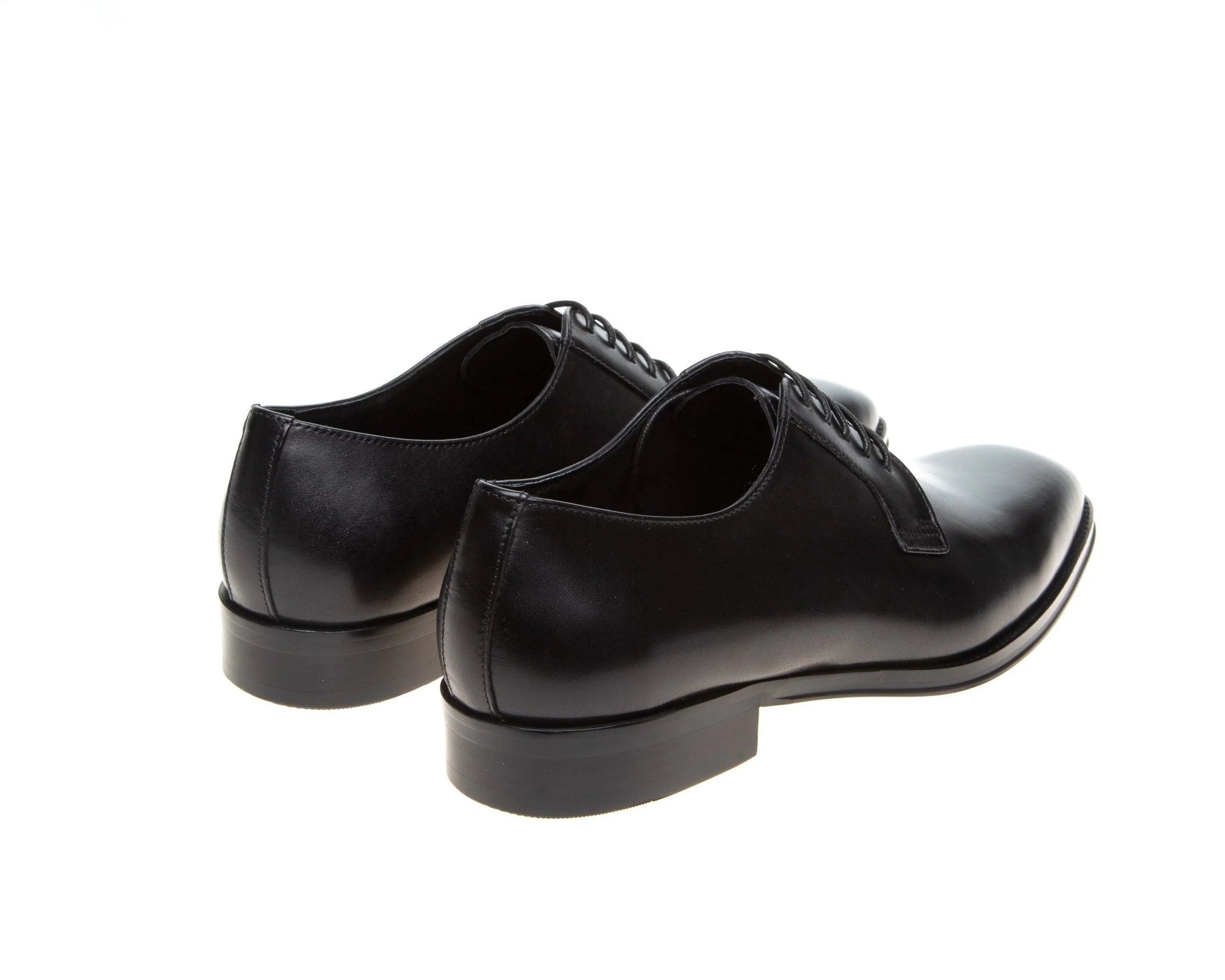Rear View of John White Mumford Derby in Black