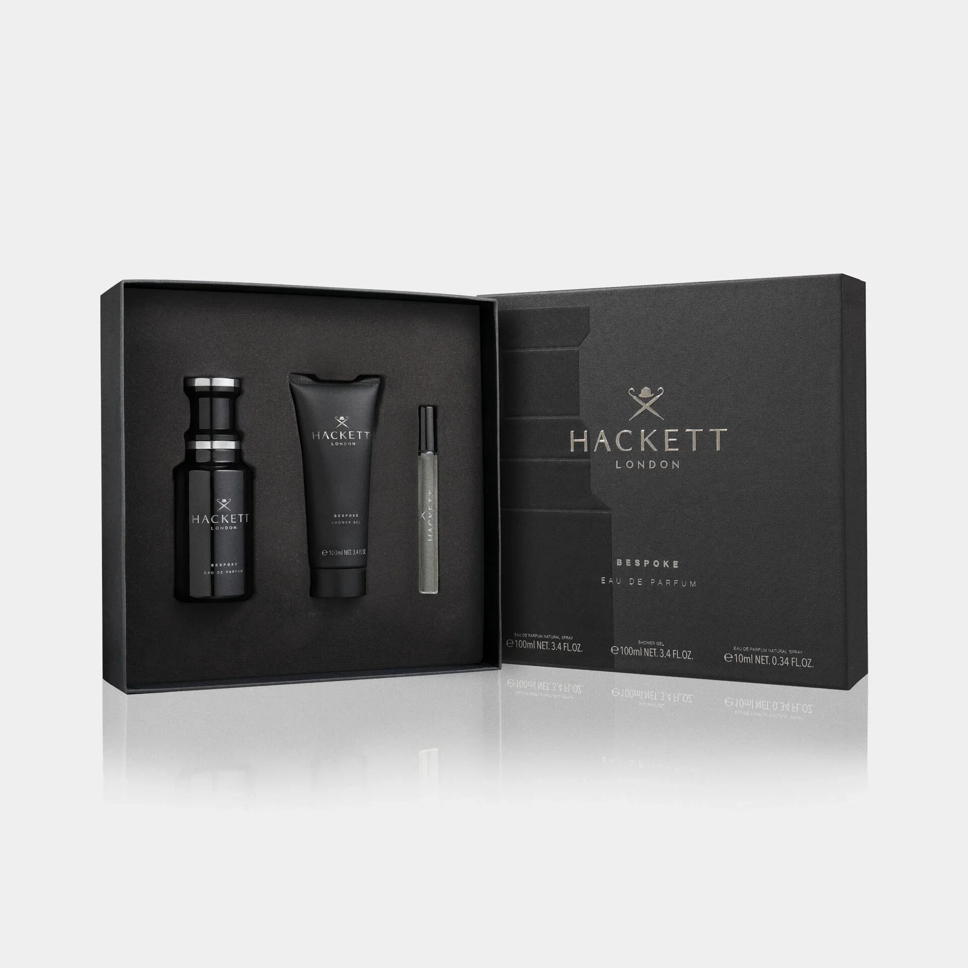 Boxed View of Hackett Bespoke Fragrance Gift Set
