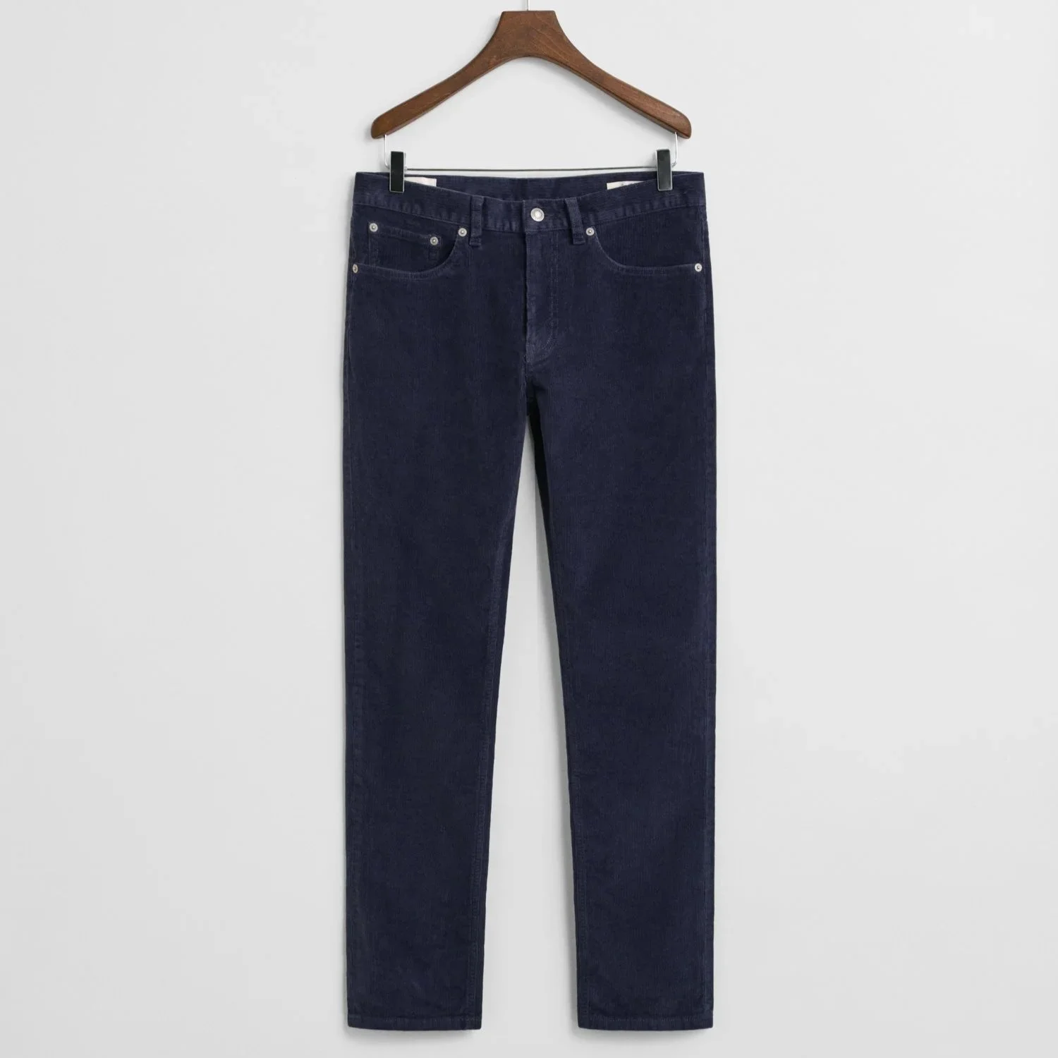 Flat View of GANT Slim Fit Cord Jean in Navy