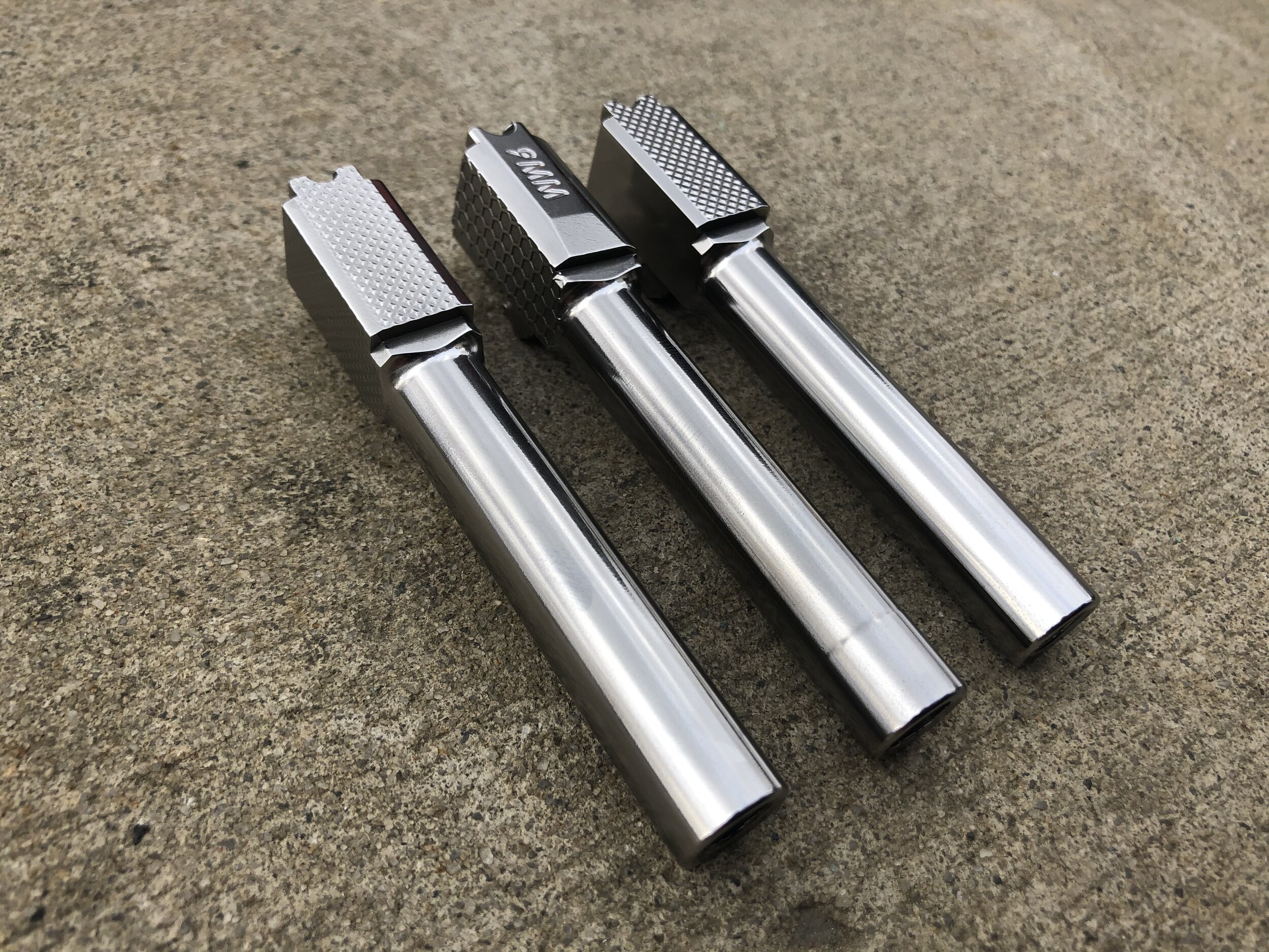 Pistol Barrel Finish Service — North Carolina EngraversNCEngravers