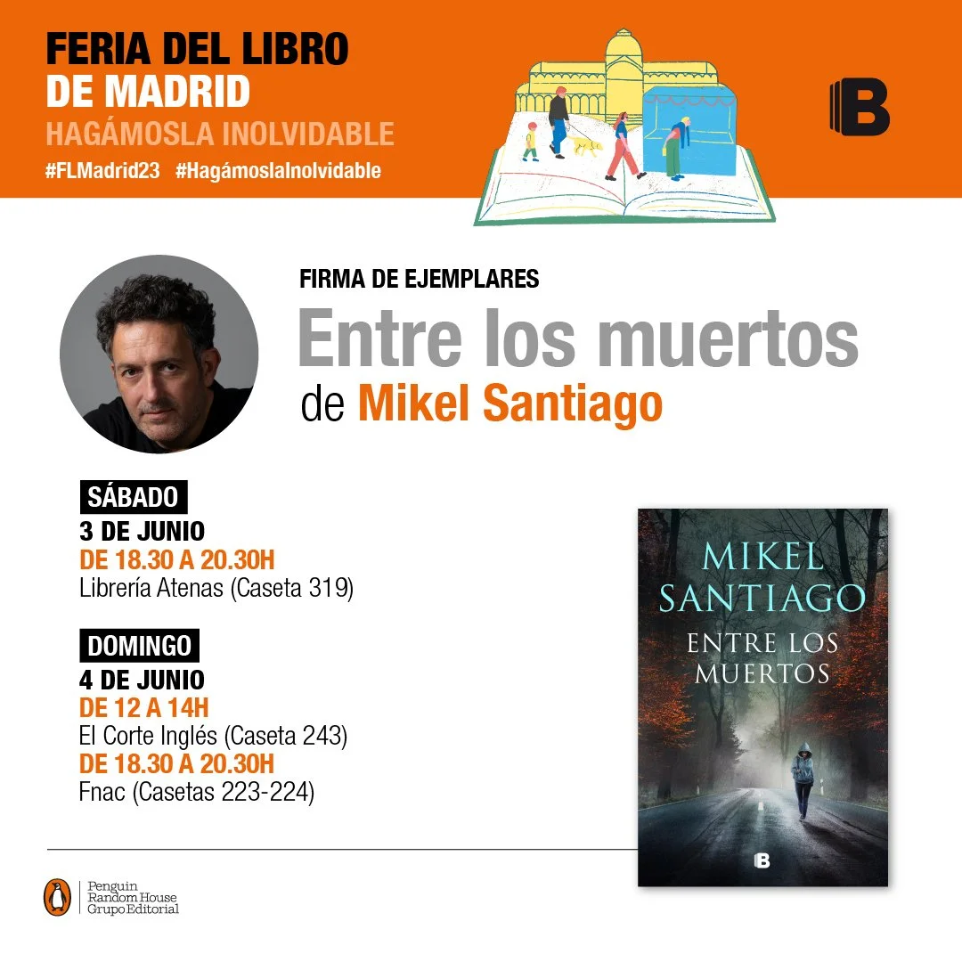 Mikel en la Feria del Libro de Madrid 2023