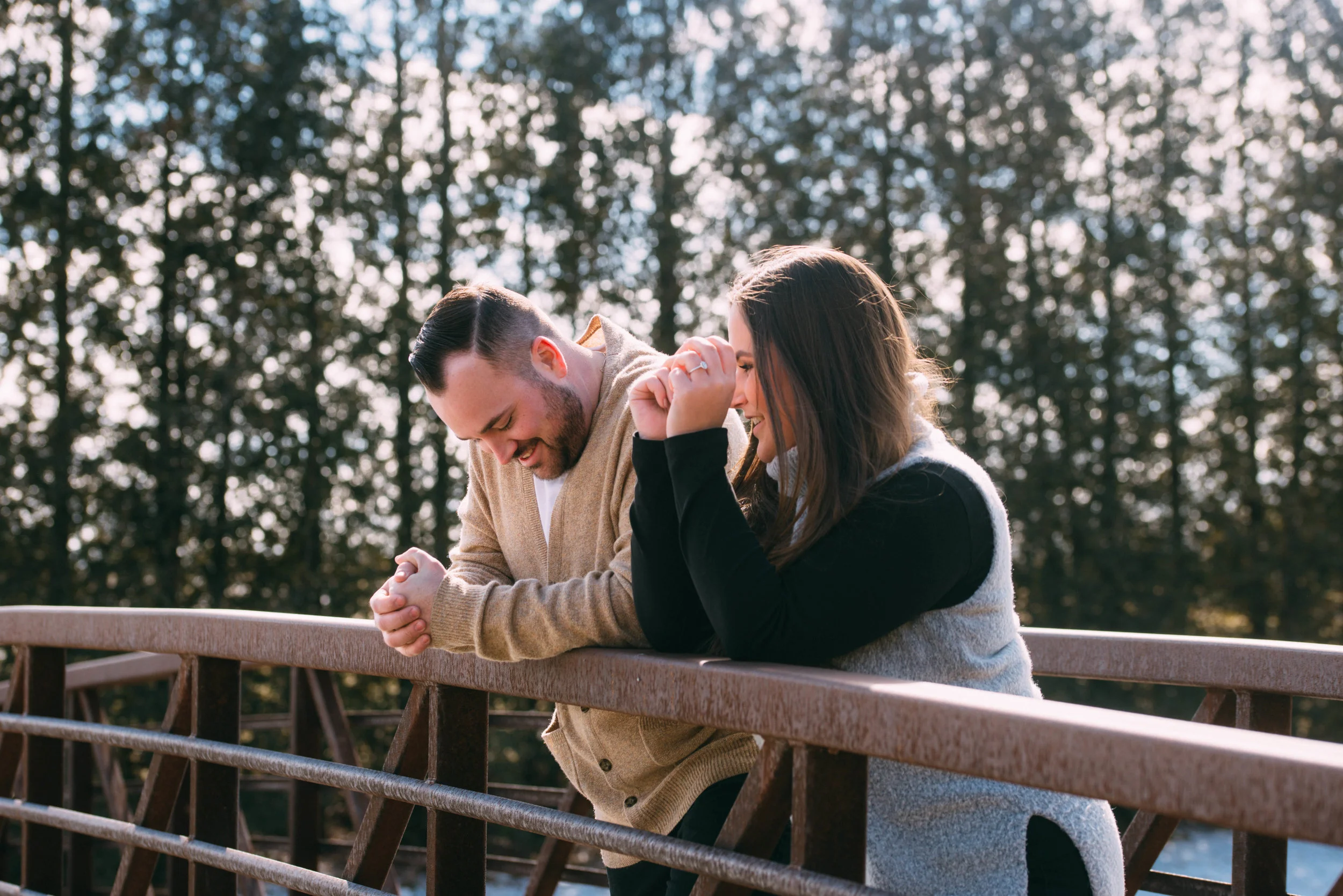 Hamilton Merry Farms Engagement Session with Sounds Like Yellow Photography